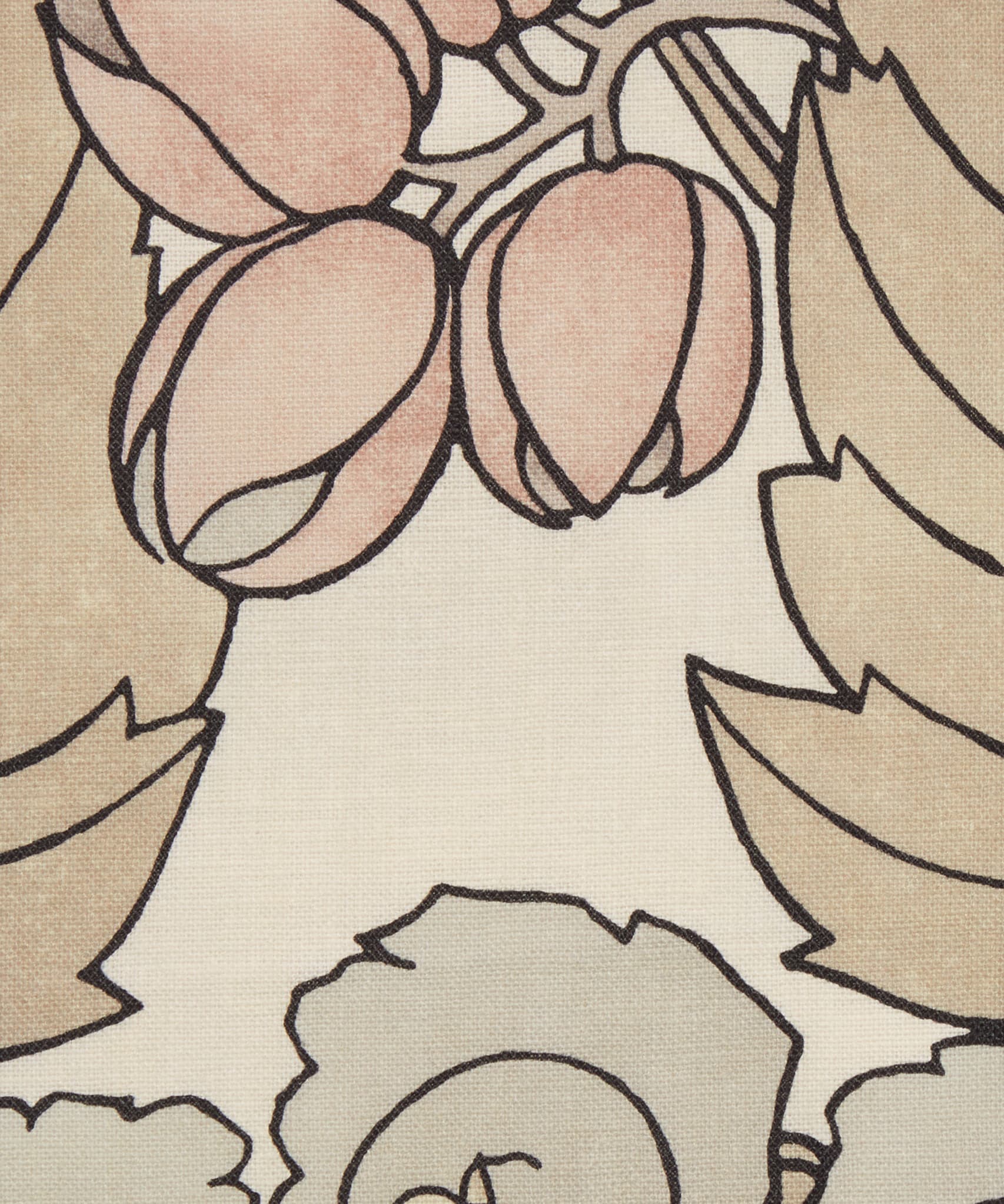 Regency Tulip Landsdowne Linen in Pewter - Indoor