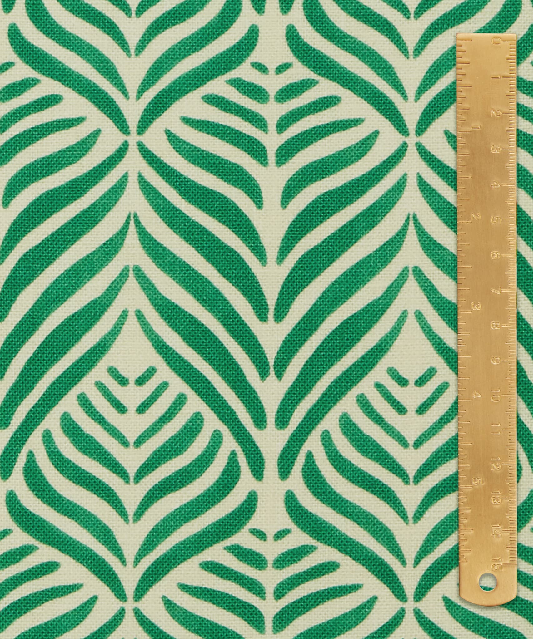 Quill Landsdowne Linen in Jade - Indoor - Image 5