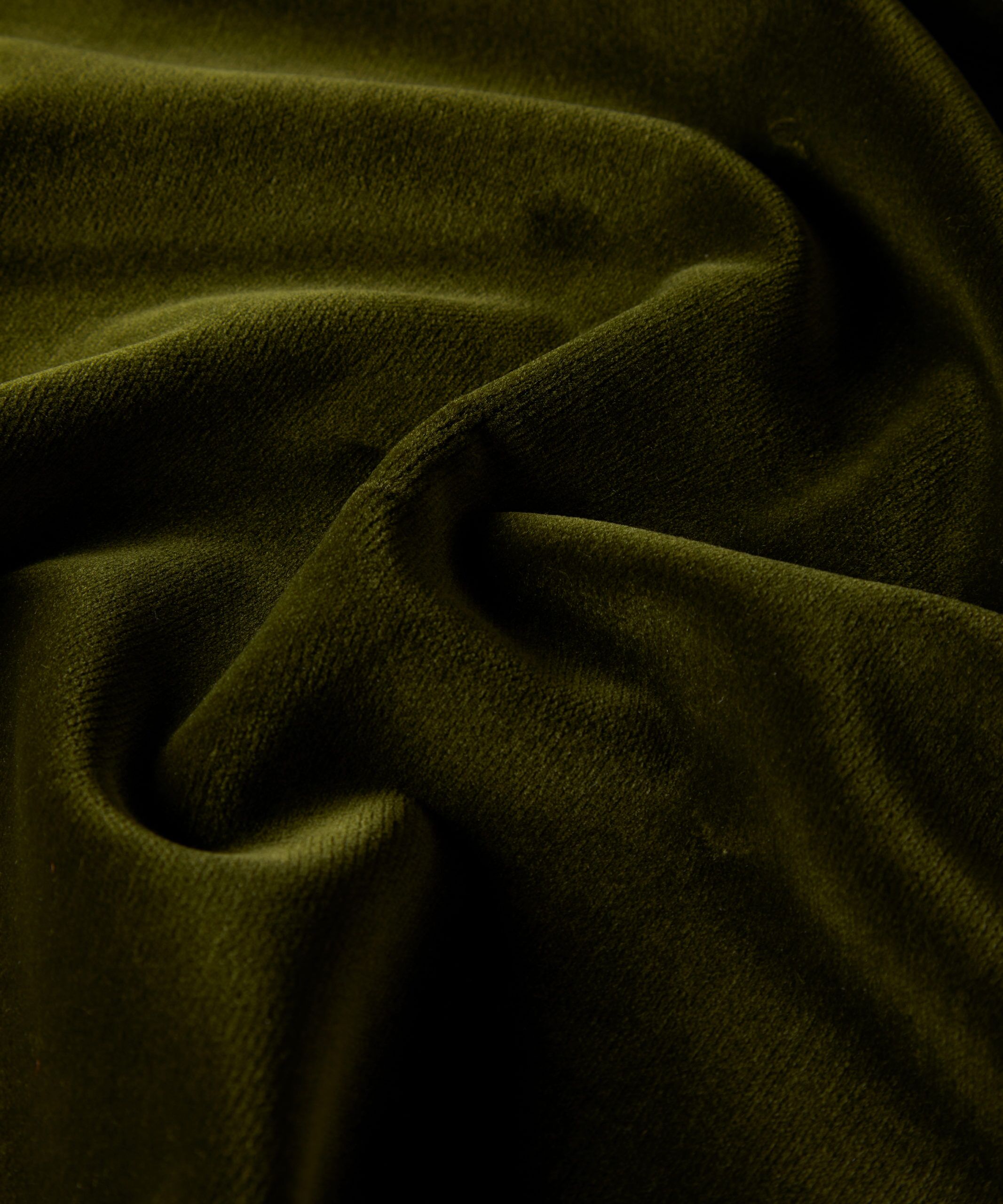 Cotton Velvet in Moss - Indoor - Image 5