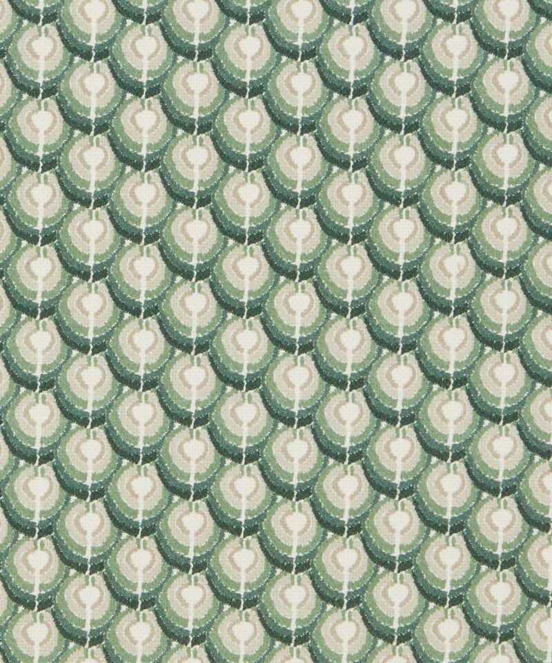 Scallops Light Blue Fabric Sample – The Fabric Collective