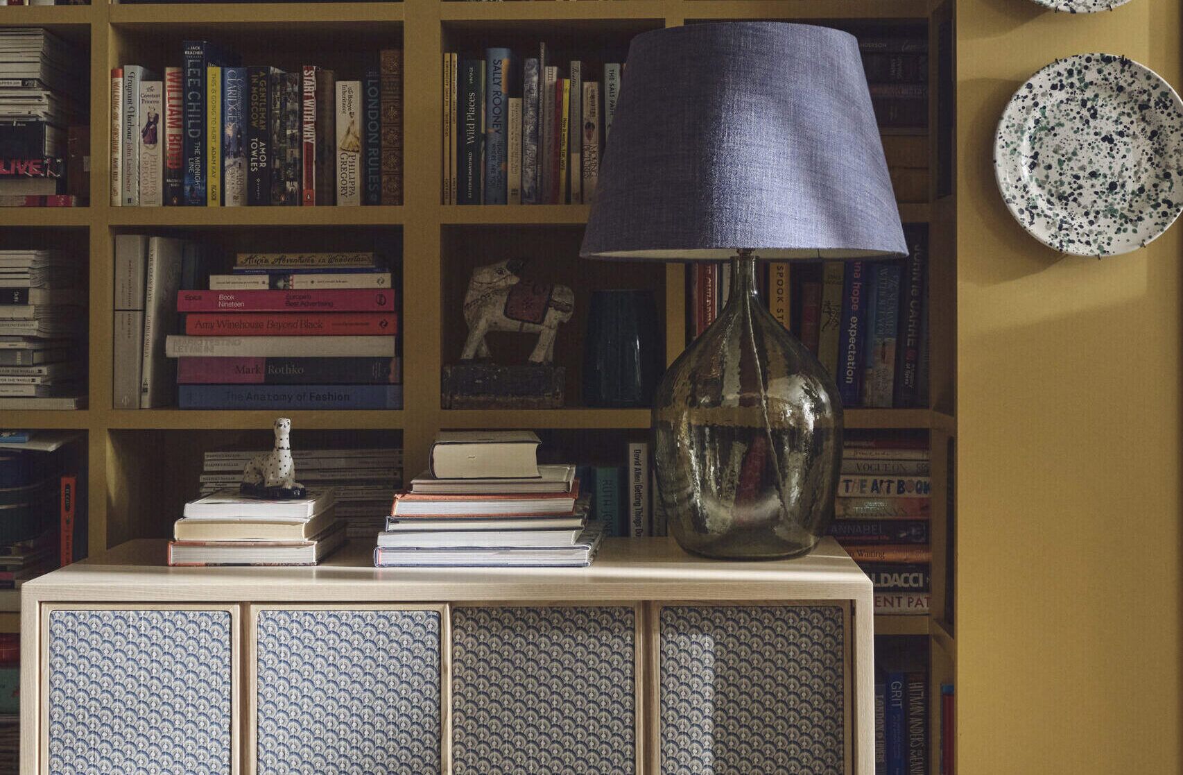 Scallop Spot in Smalt Blue - Indoor - Image 3