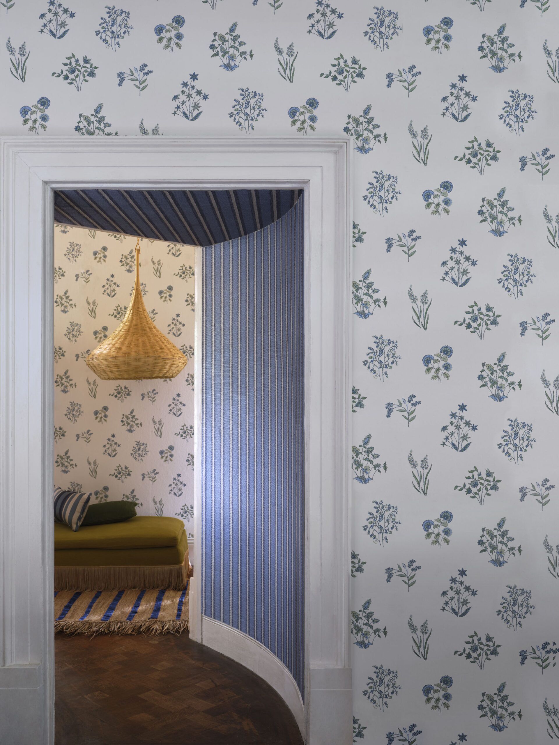 Twill Wallpaper in Spinel - Image 5