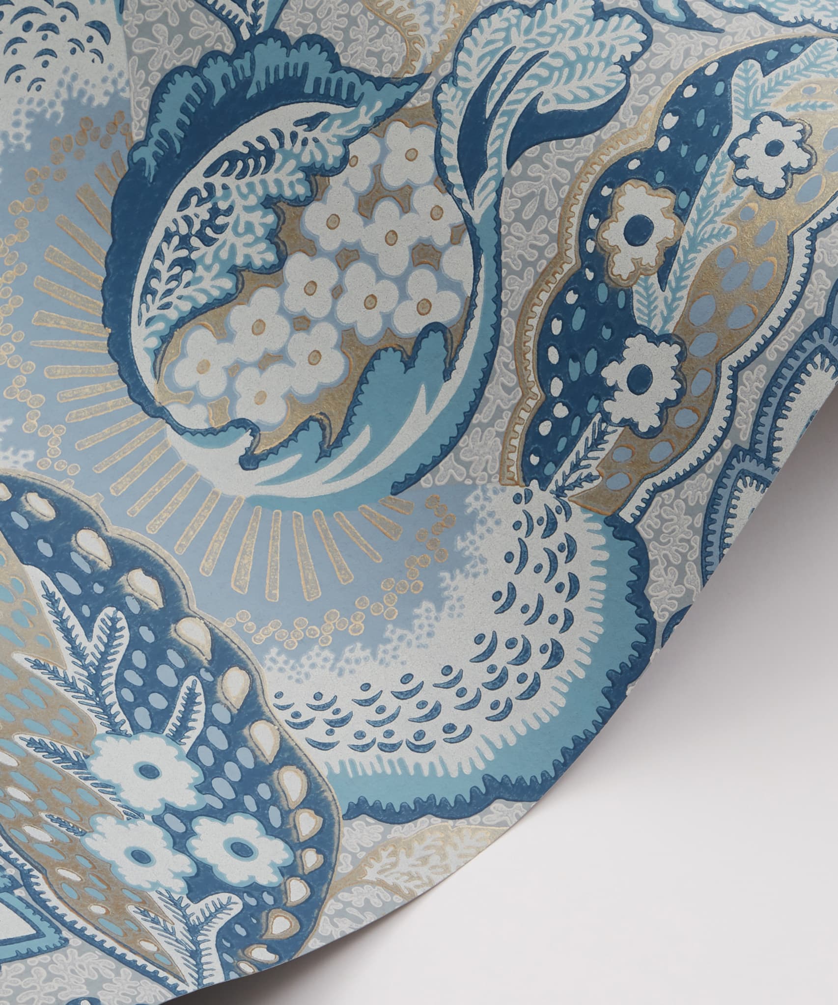 Patricia Wallpaper in Lapis - Image 2