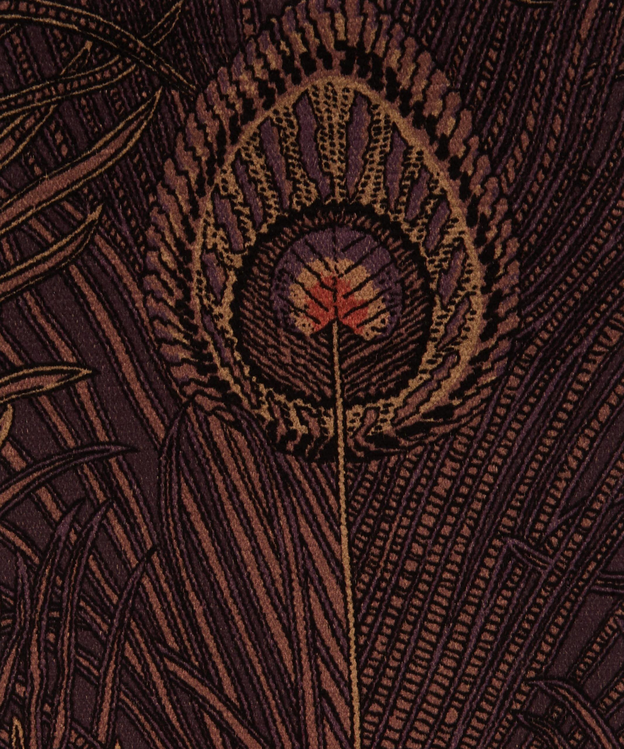 Hera Feather Vintage Velvet in Dragonfly - Indoor