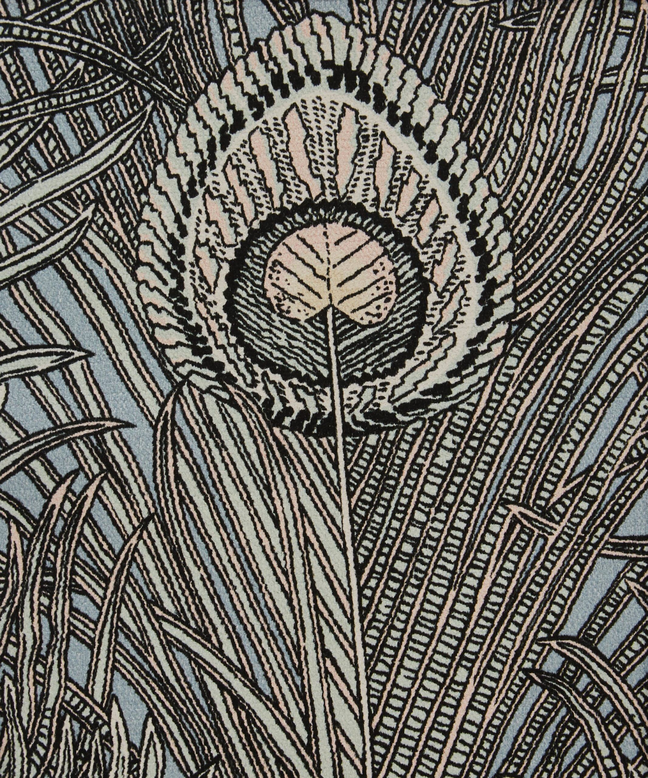 Hera Feather Vintage Velvet in Pewter - Indoor