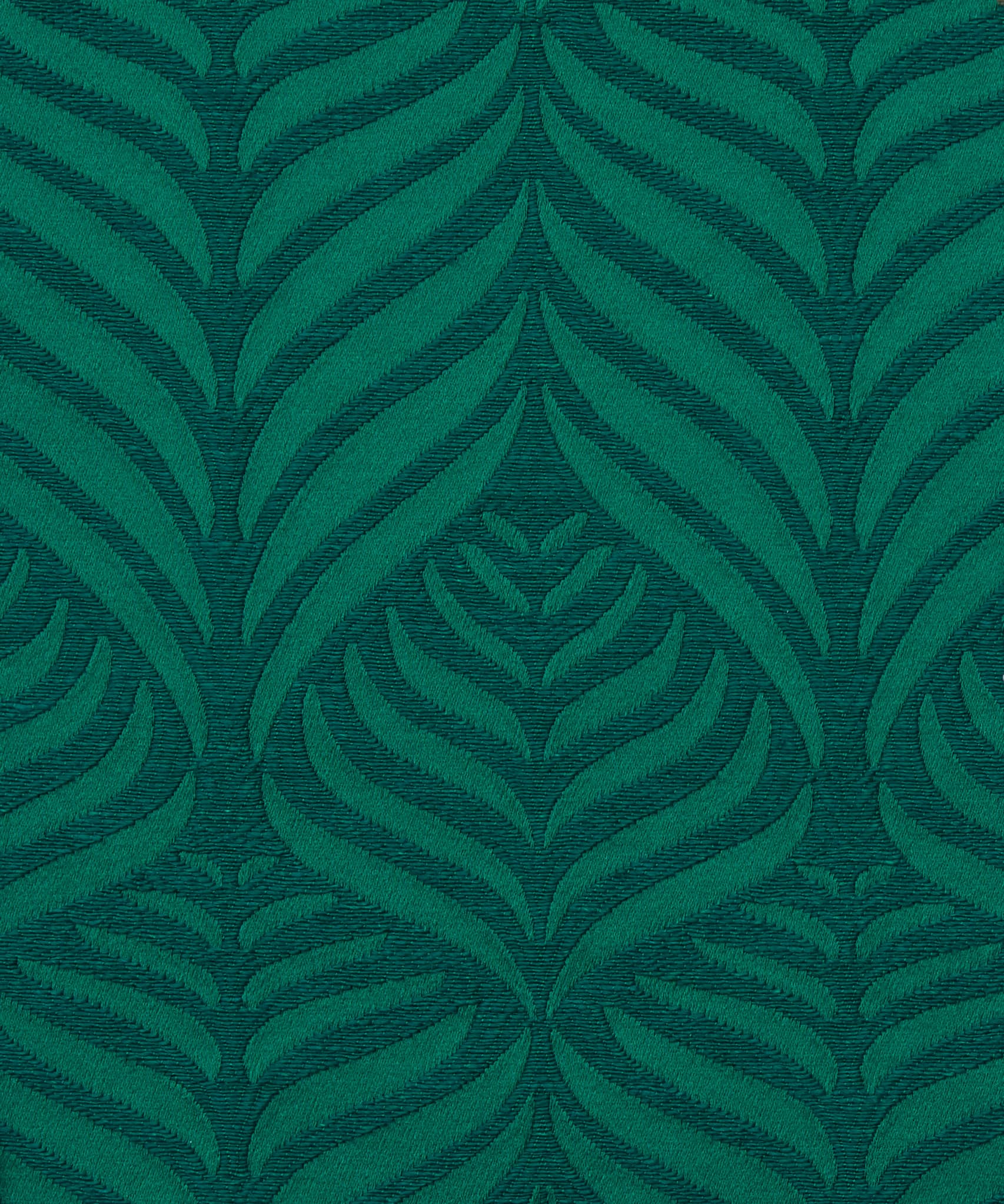 Quill Weave Yarn Jacquard in Jade - Indoor
