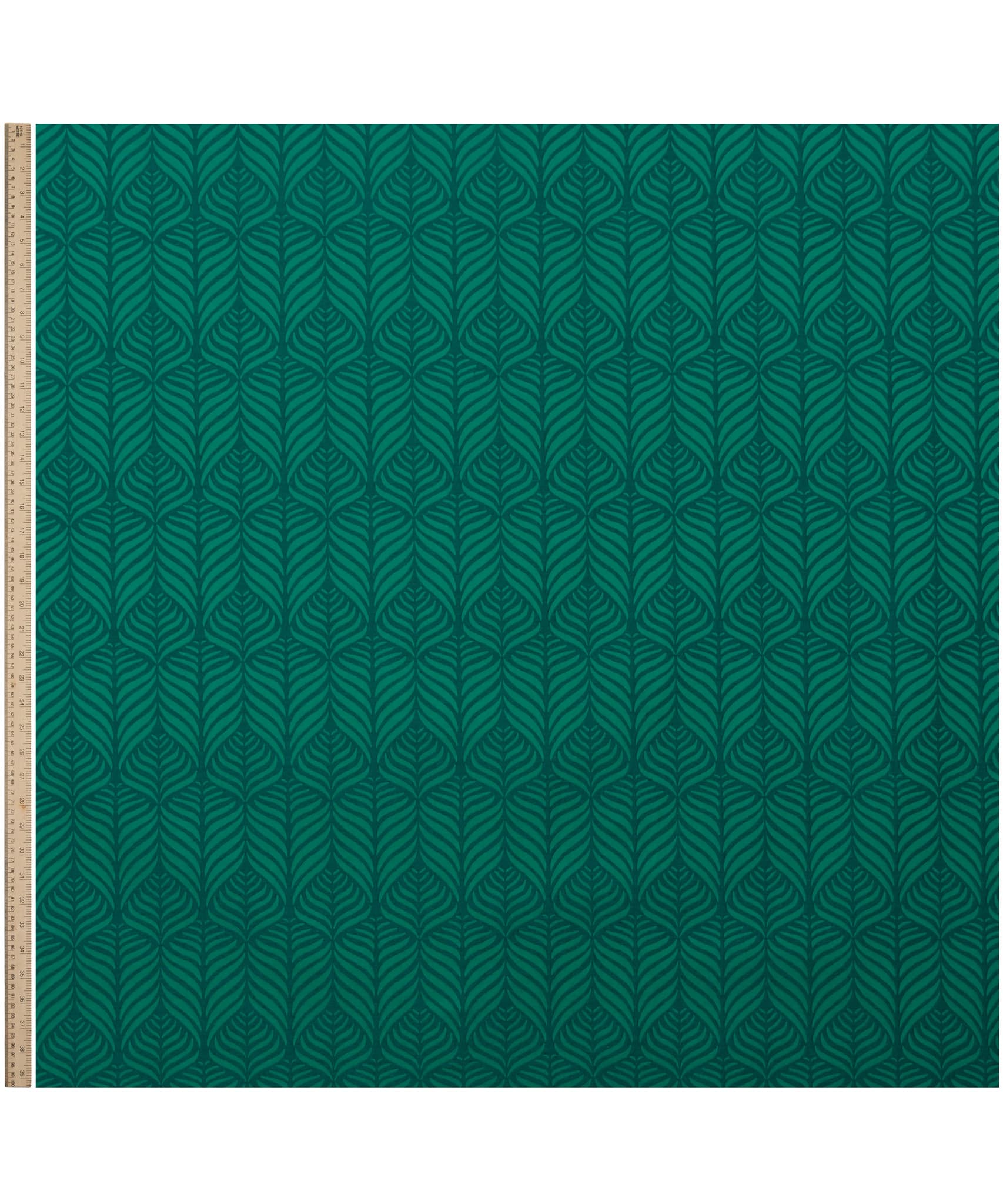 Quill Weave Yarn Jacquard in Jade - Indoor - Image 2