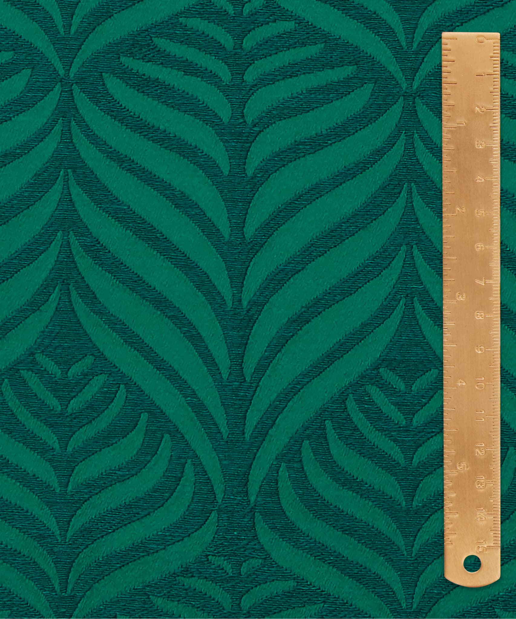 Quill Weave Yarn Jacquard in Jade - Indoor - Image 5