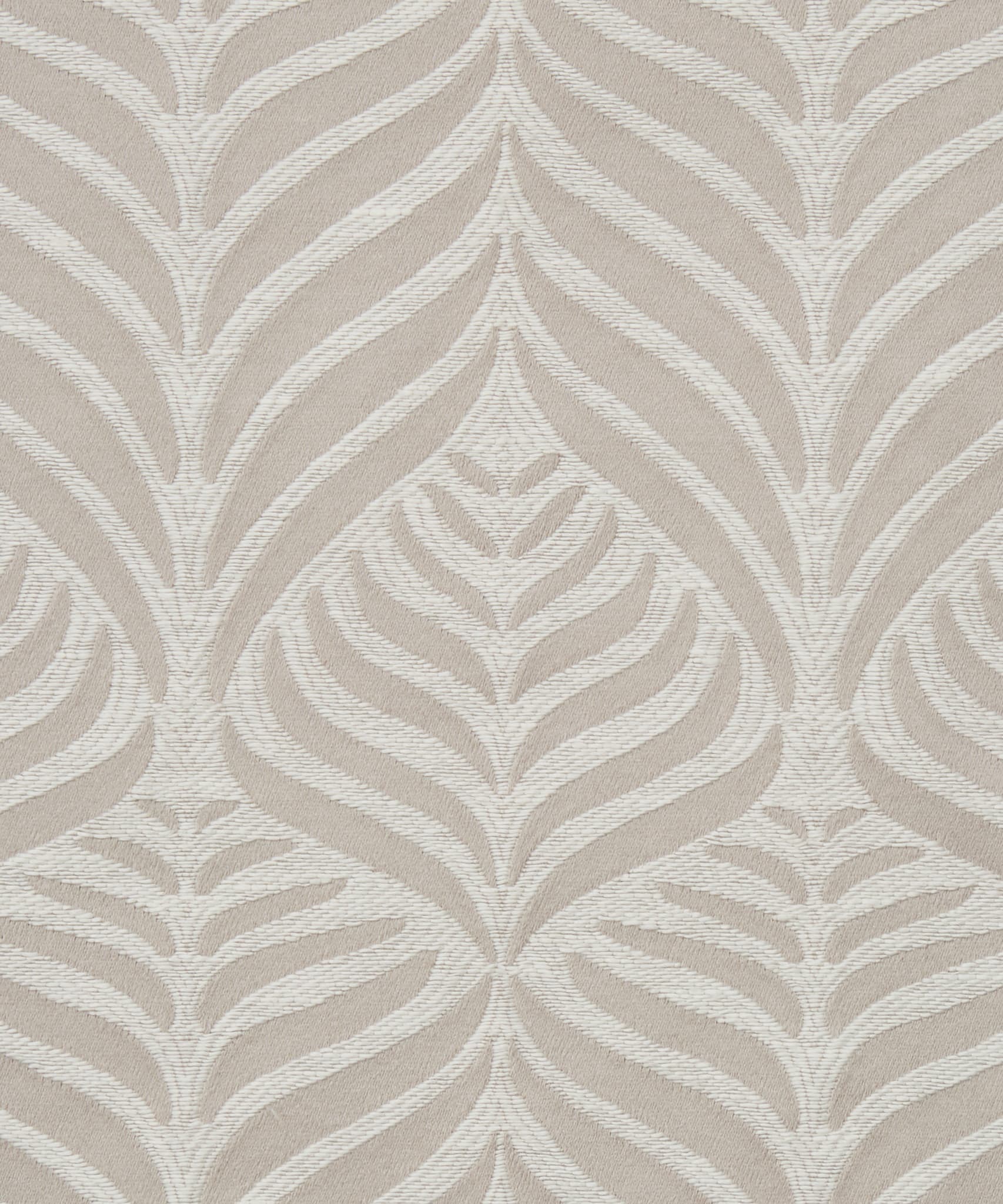 Quill Weave Yarn Jacquard in Pewter - Indoor