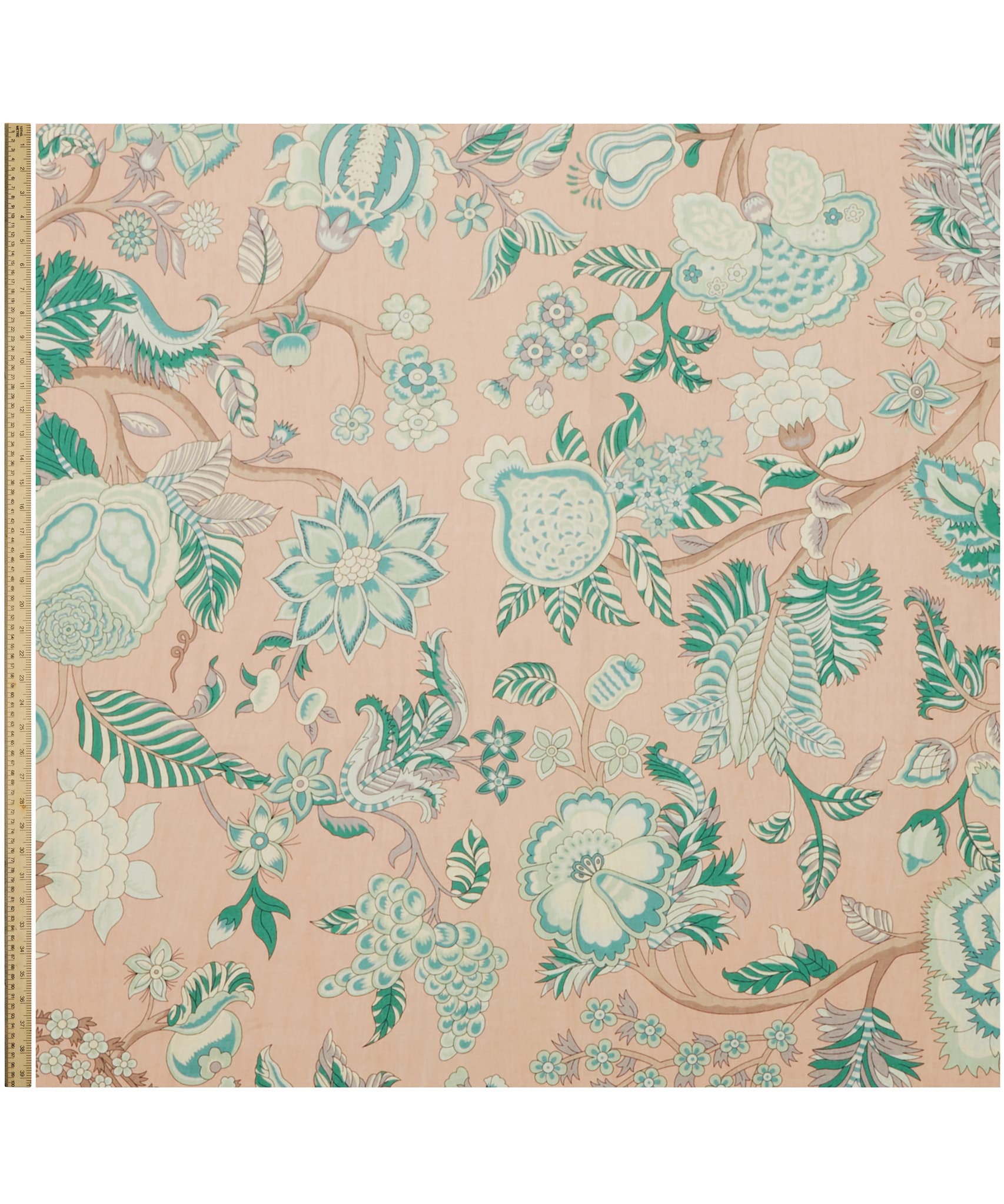 Palampore Trail Landsdowne Linen in Jade Ointment - Indoor - Image 2