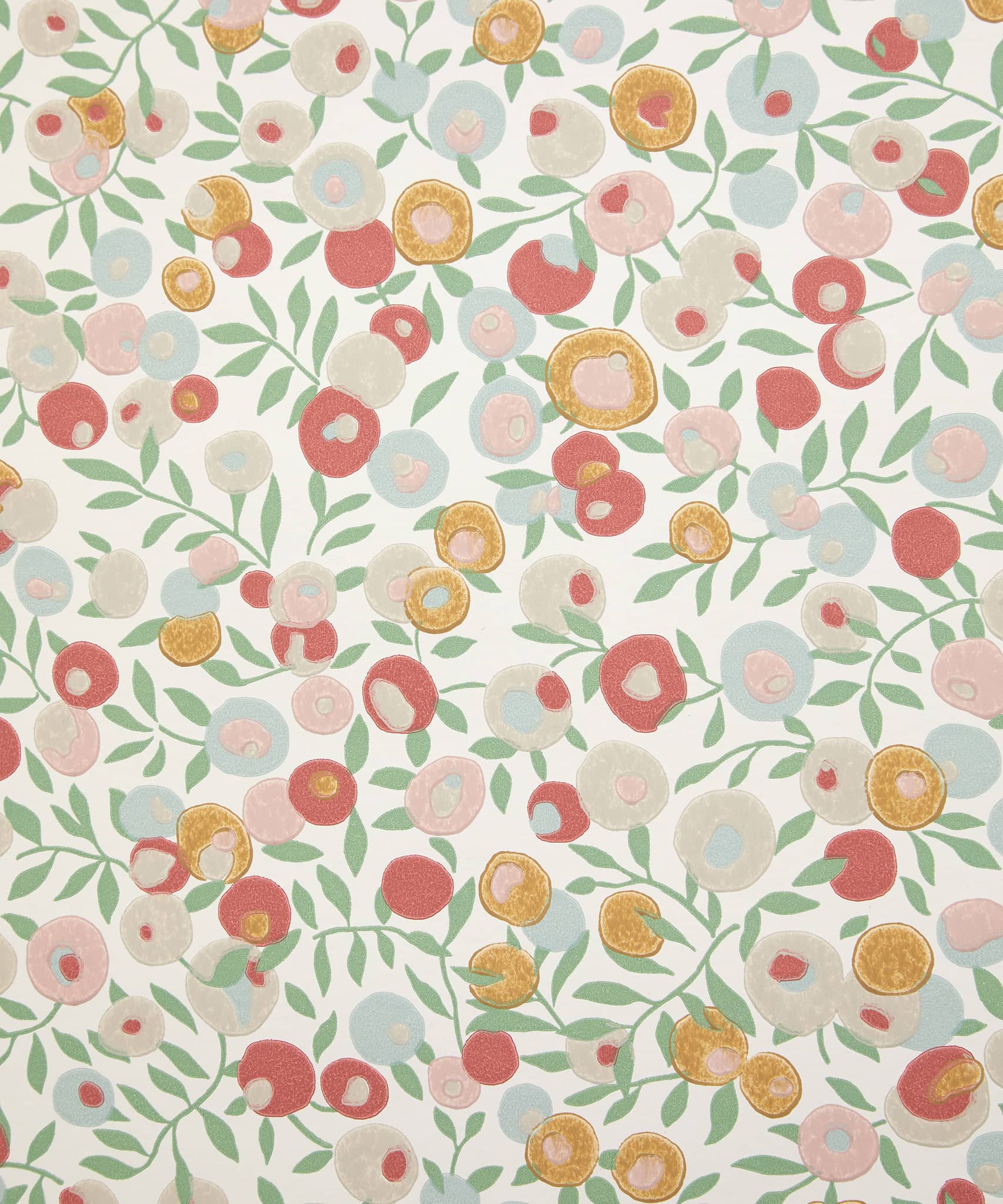 Wiltshire Blossom Wallpaper in Fennel