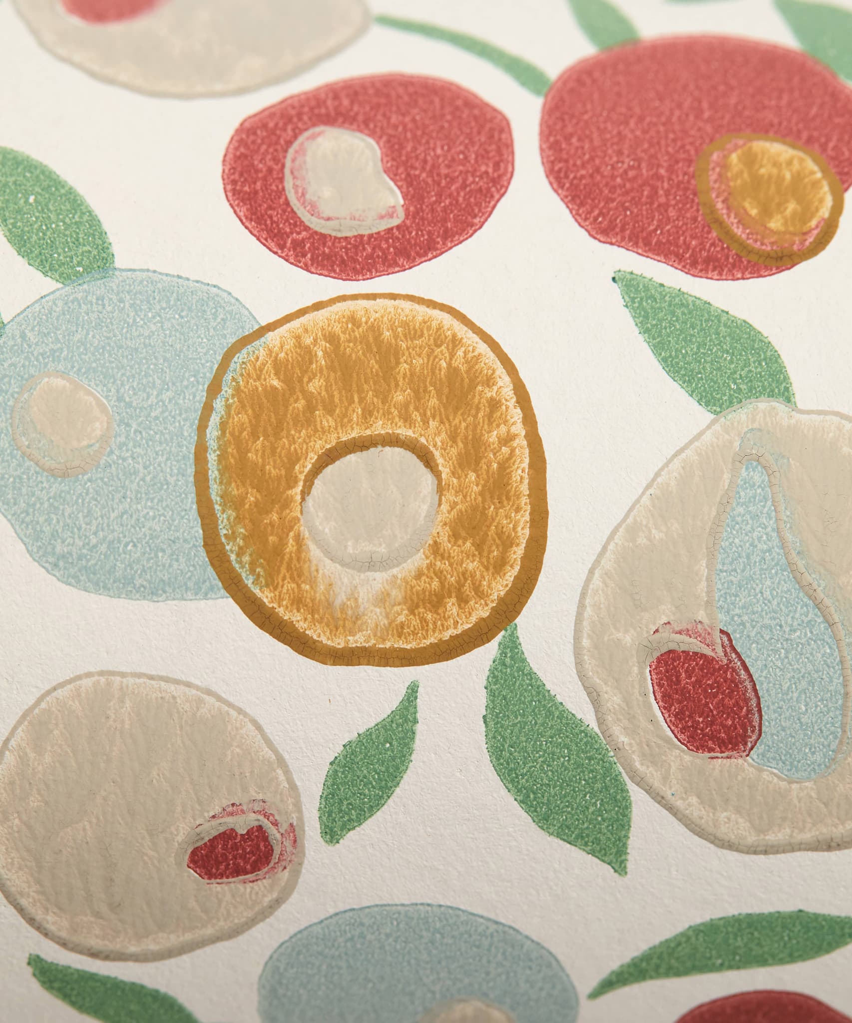 Wiltshire Blossom Wallpaper in Fennel - Image 4