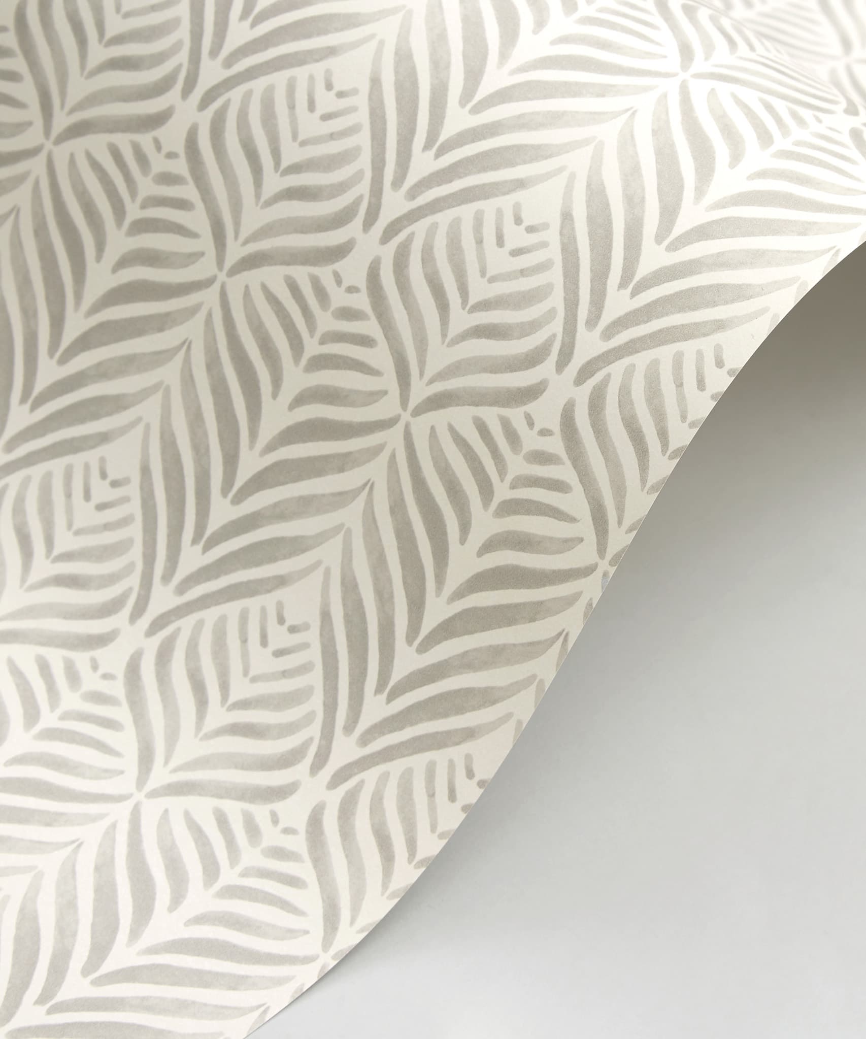 Quill Wallpaper in Pewter - Image 2