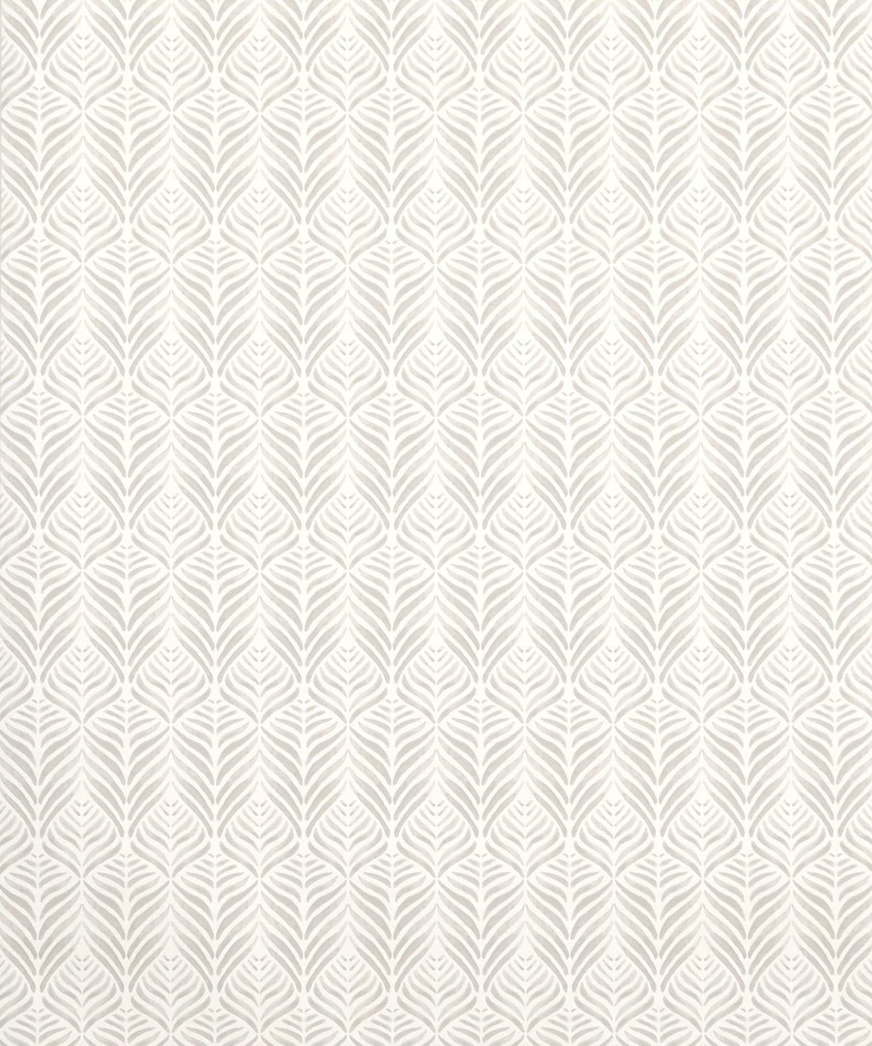 Quill Wallpaper in Pewter - Image 3