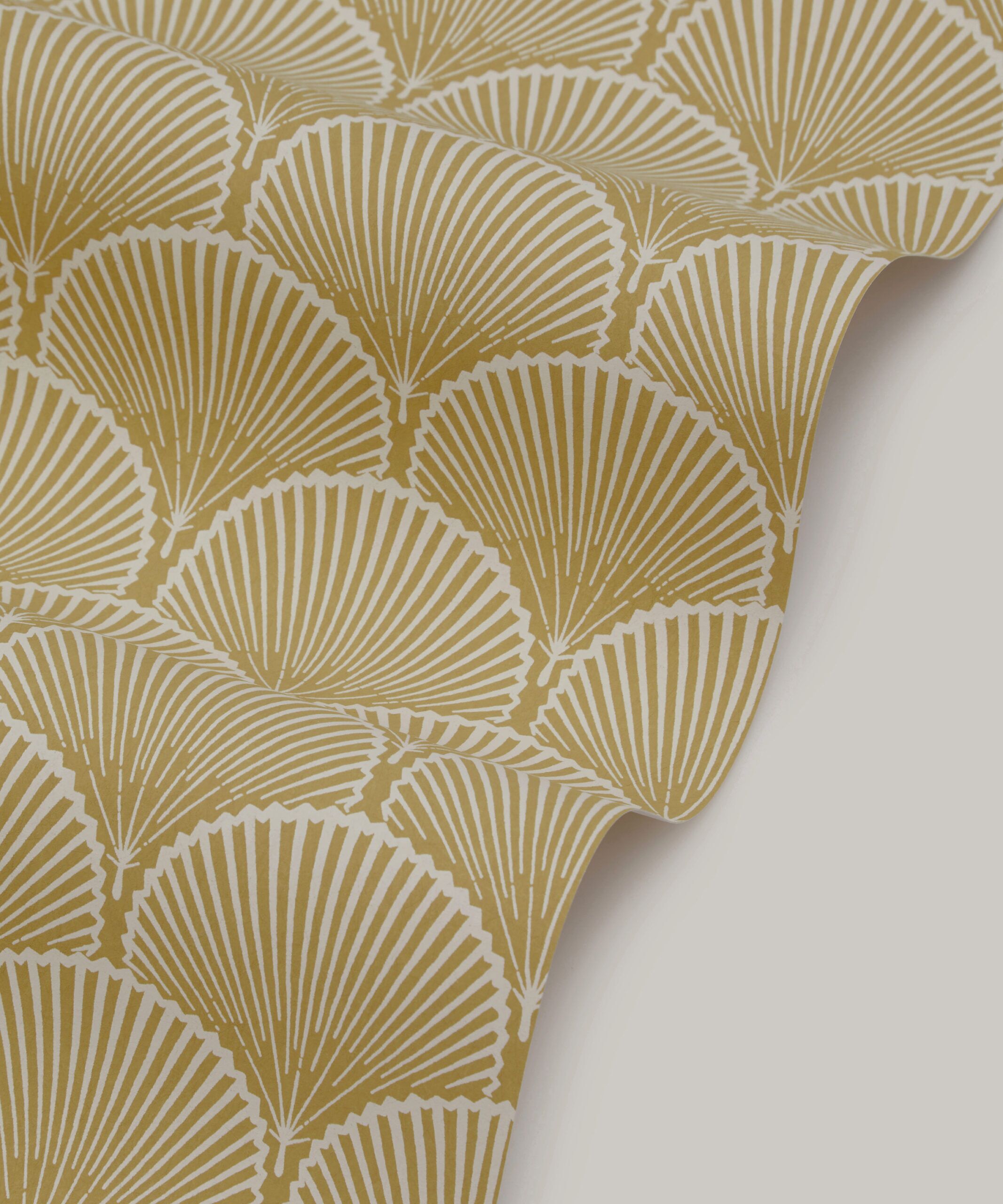 Fanfare Wallpaper in Fennel - Image 3