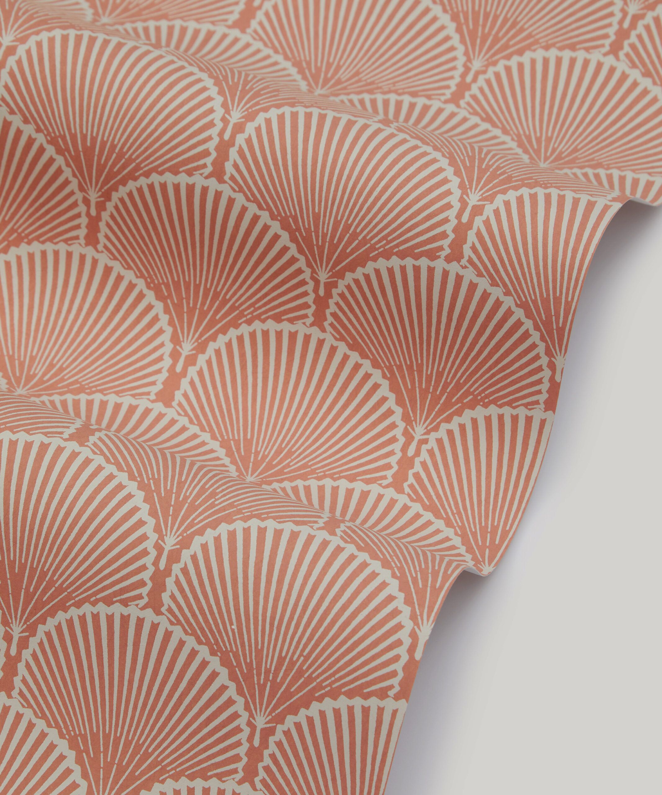 Fanfare Wallpaper in Galah Pink - Image 3