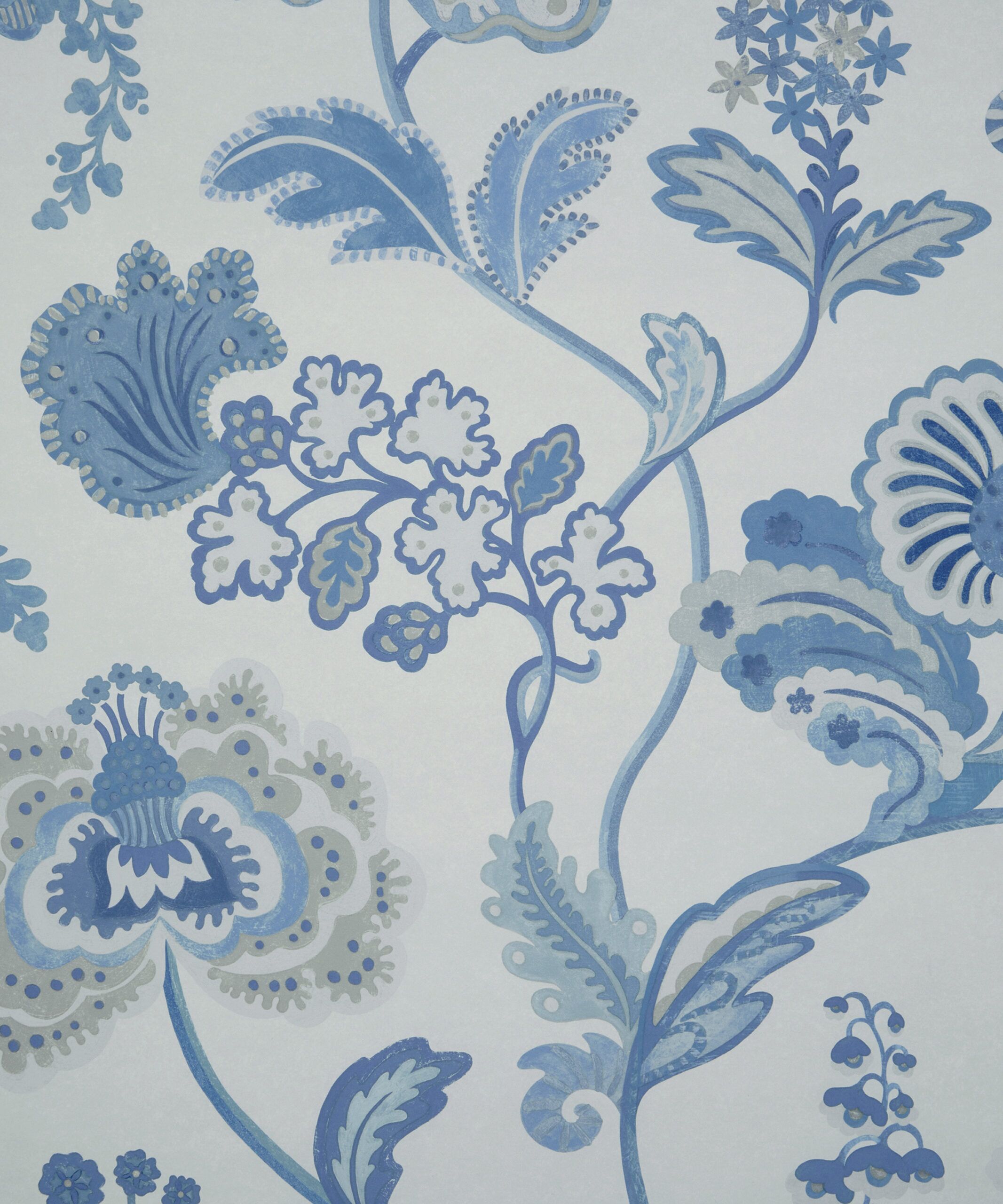 Symphony Trail Wallpaper in Flax Flower