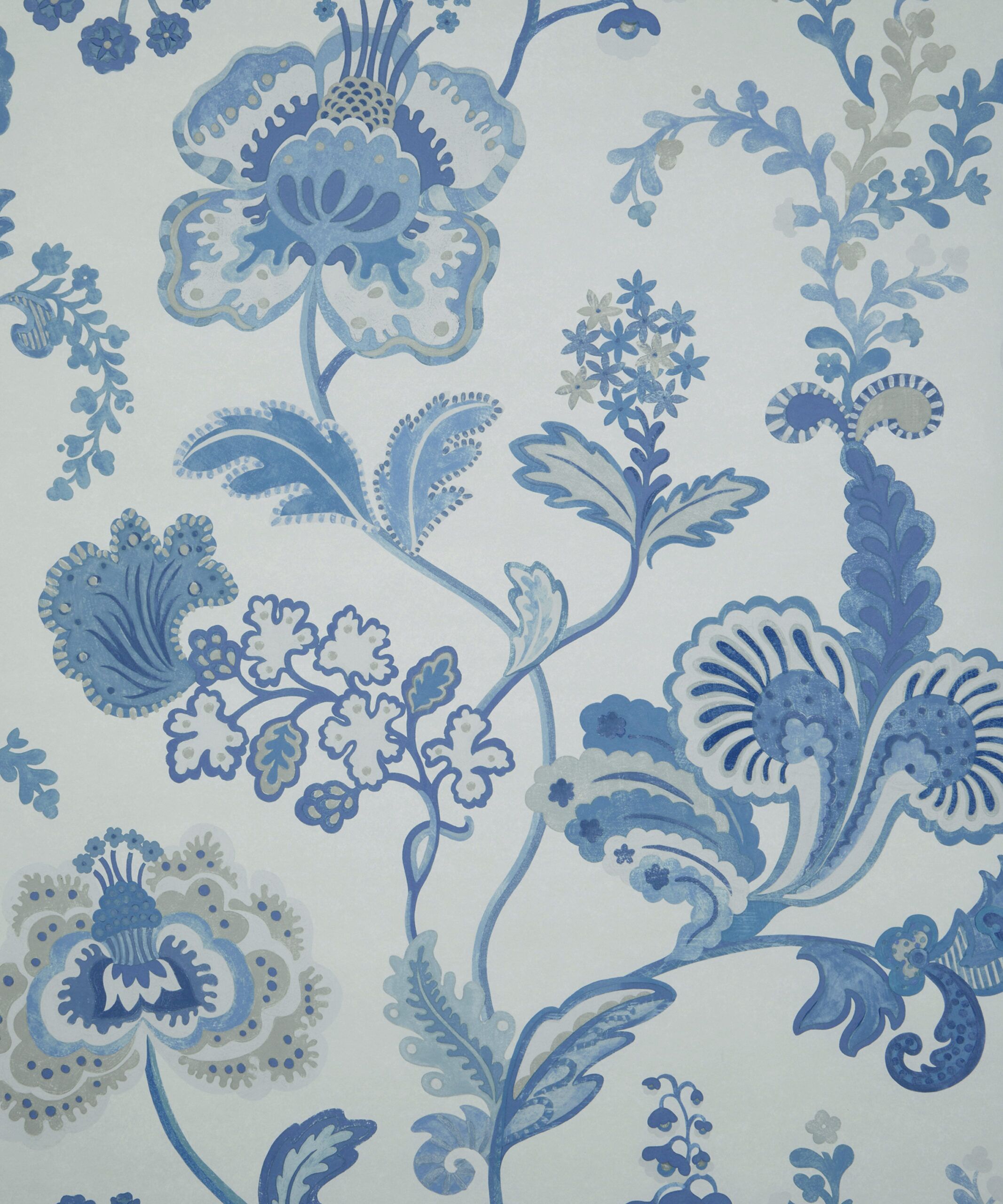 Symphony Trail Wallpaper in Flax Flower - Image 2