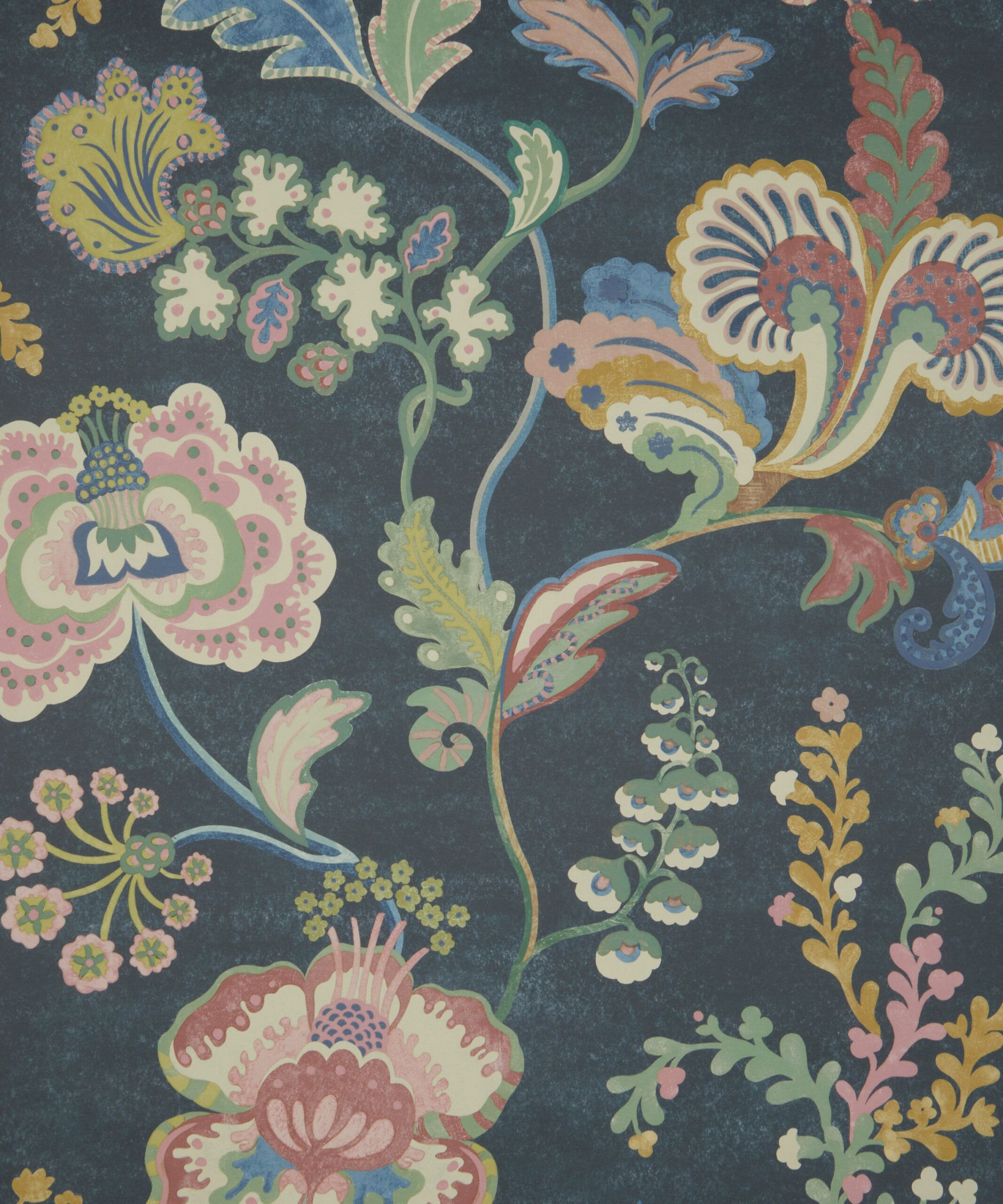 Symphony Trail Wallpaper in Ink Lacquer - Image 2