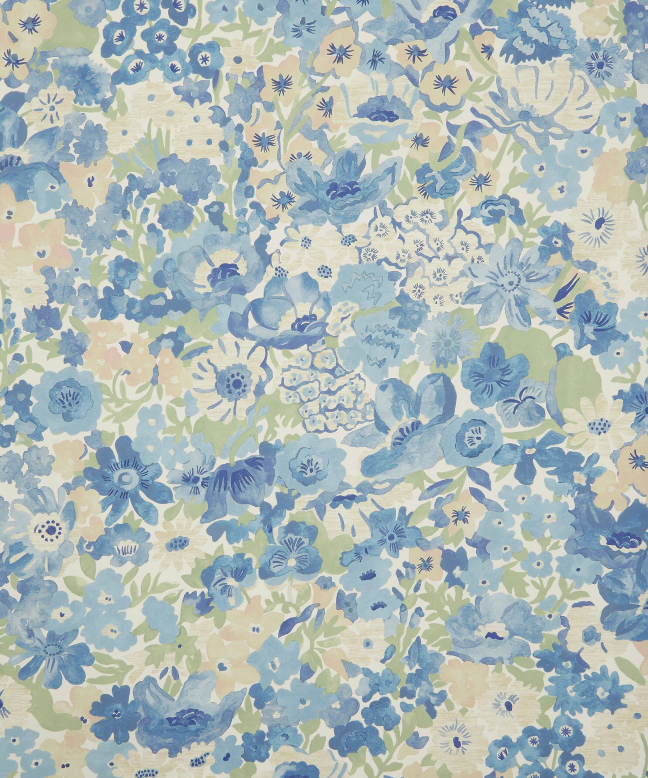 Painted Thorpe Wallpaper in Flax Flower - Image 2