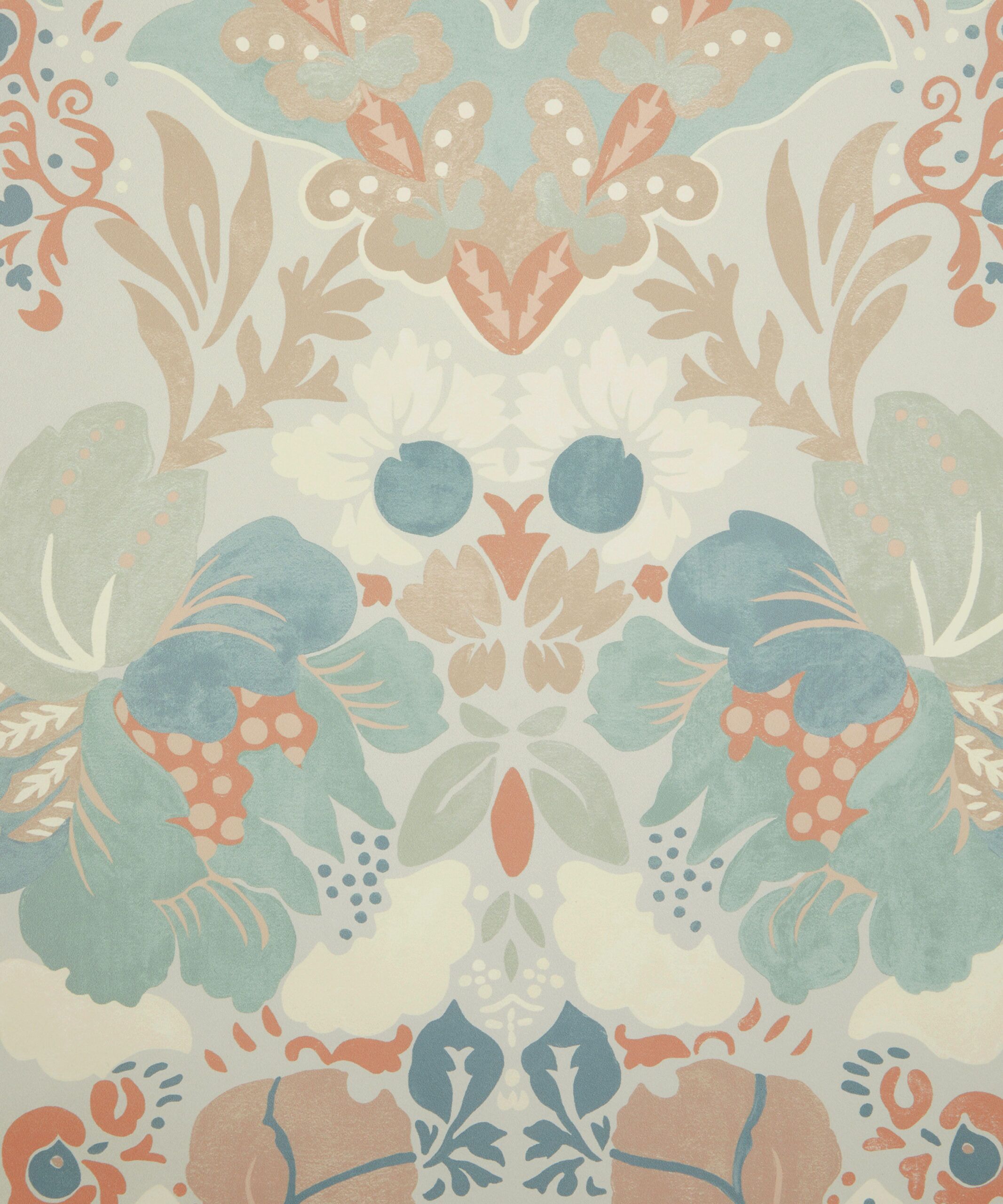 Glastonbury Stripe Wallpaper in Salvia