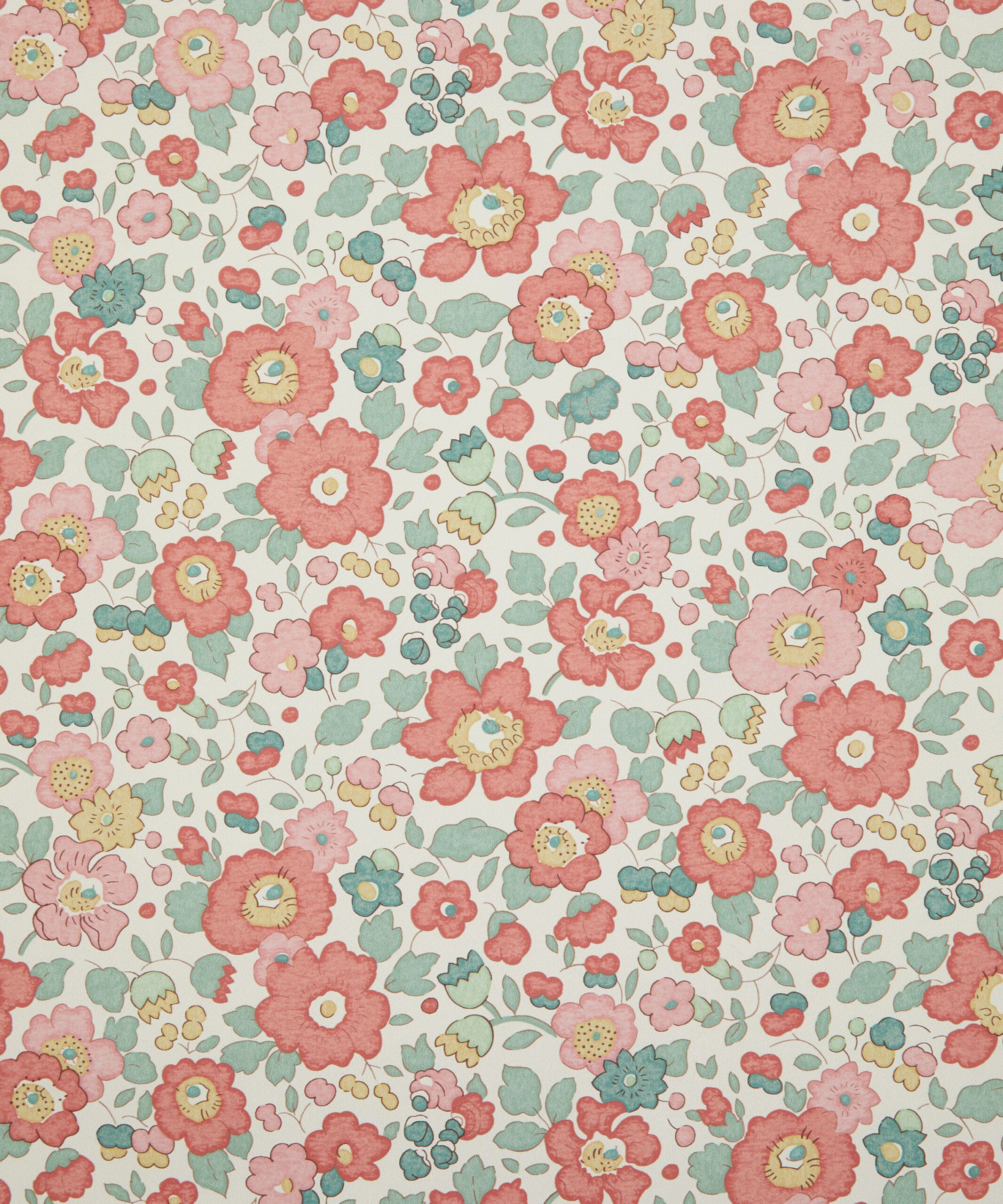 Betsy Bloom Wallpaper in Slipper