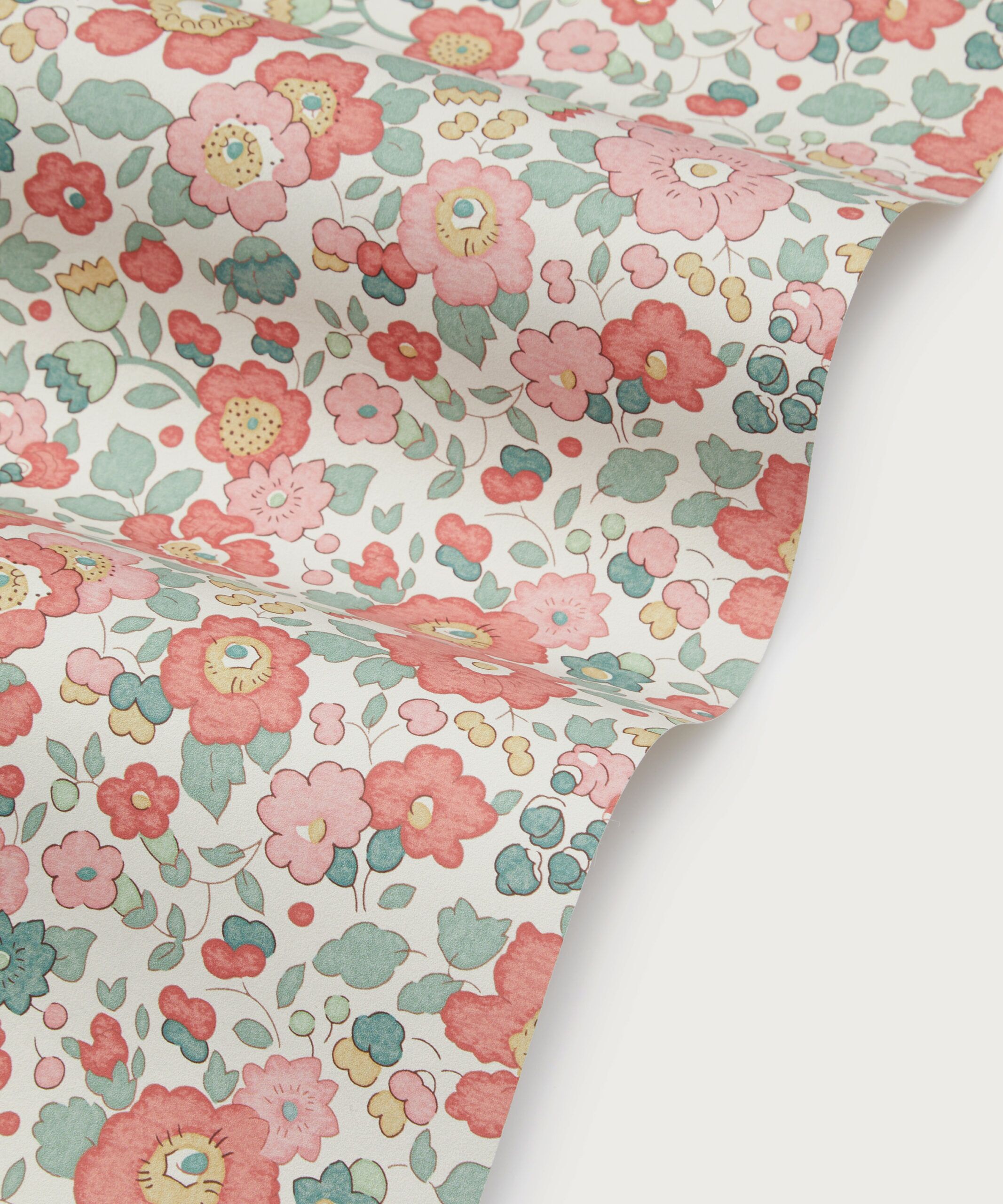 Betsy Bloom Wallpaper in Slipper - Image 3