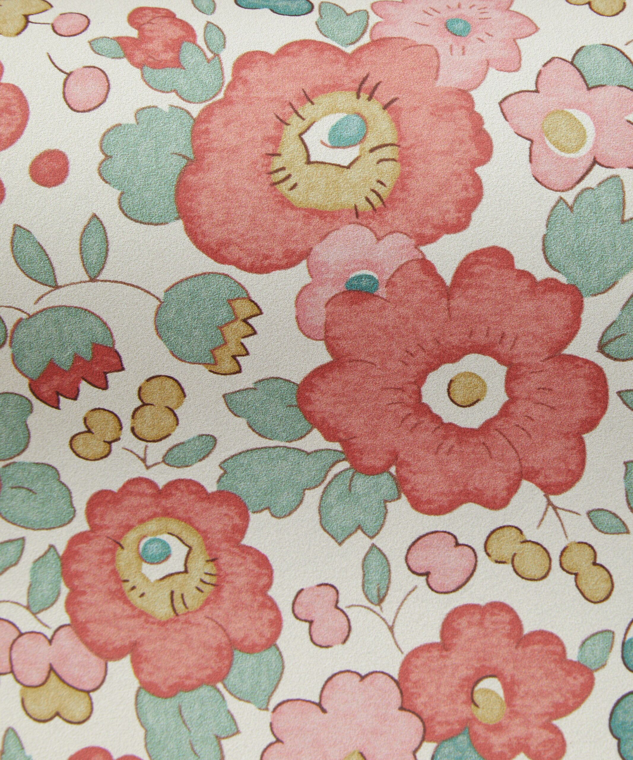 Betsy Bloom Wallpaper in Slipper - Image 4