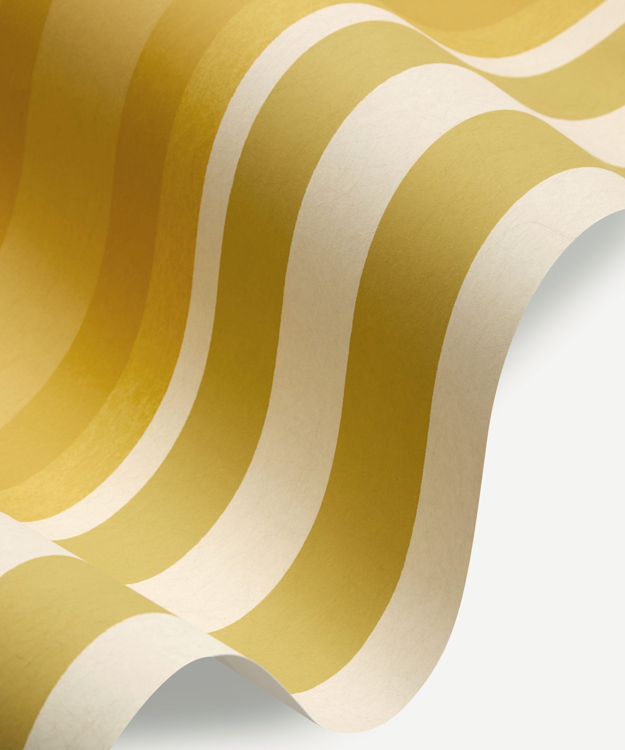 Obi Stripe Wallpaper in Fennel - Image 2