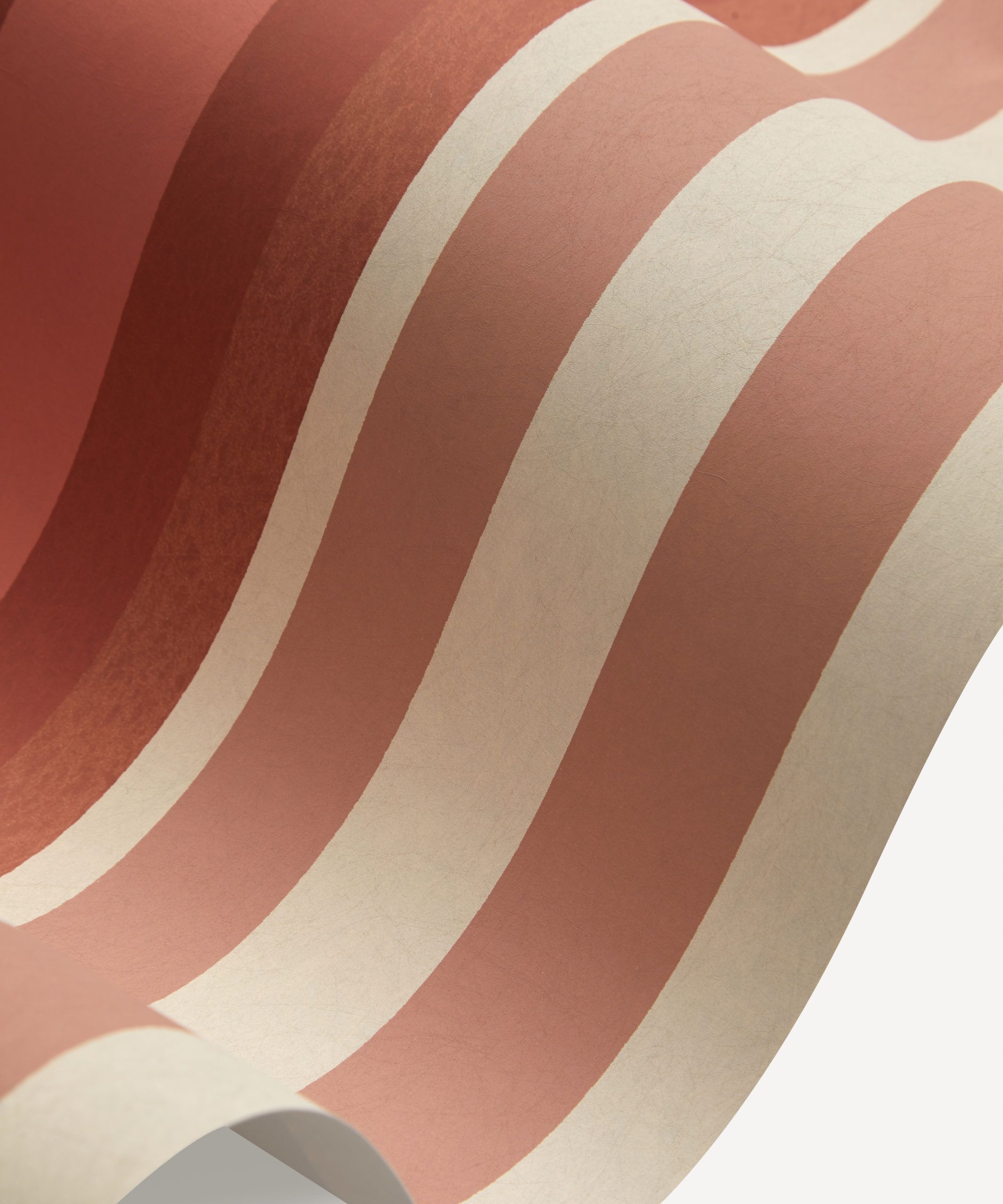 Obi Stripe Wallpaper in Lacquer - Image 2