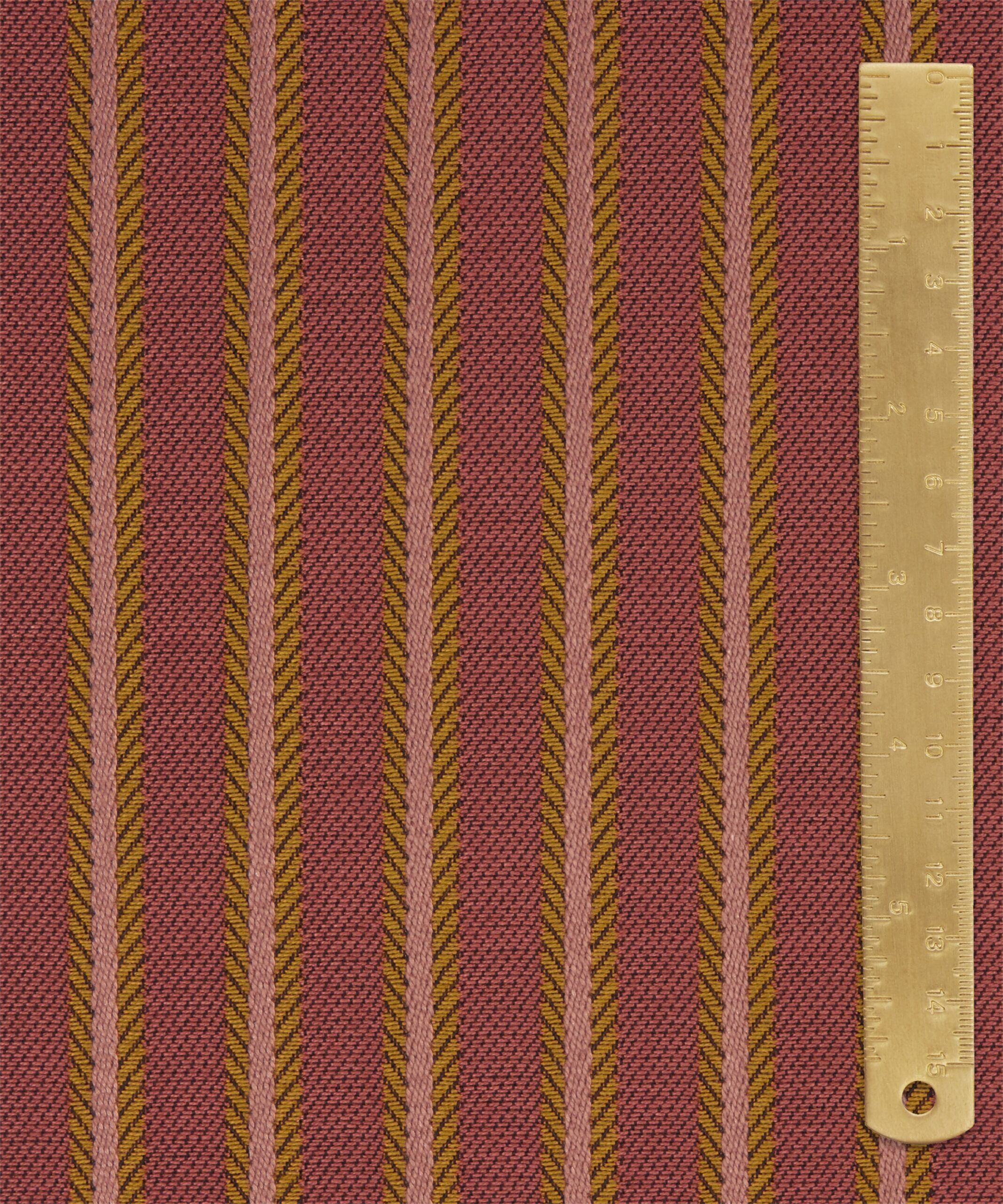 Twill Stripe in Amaranth - Indoor - Image 6