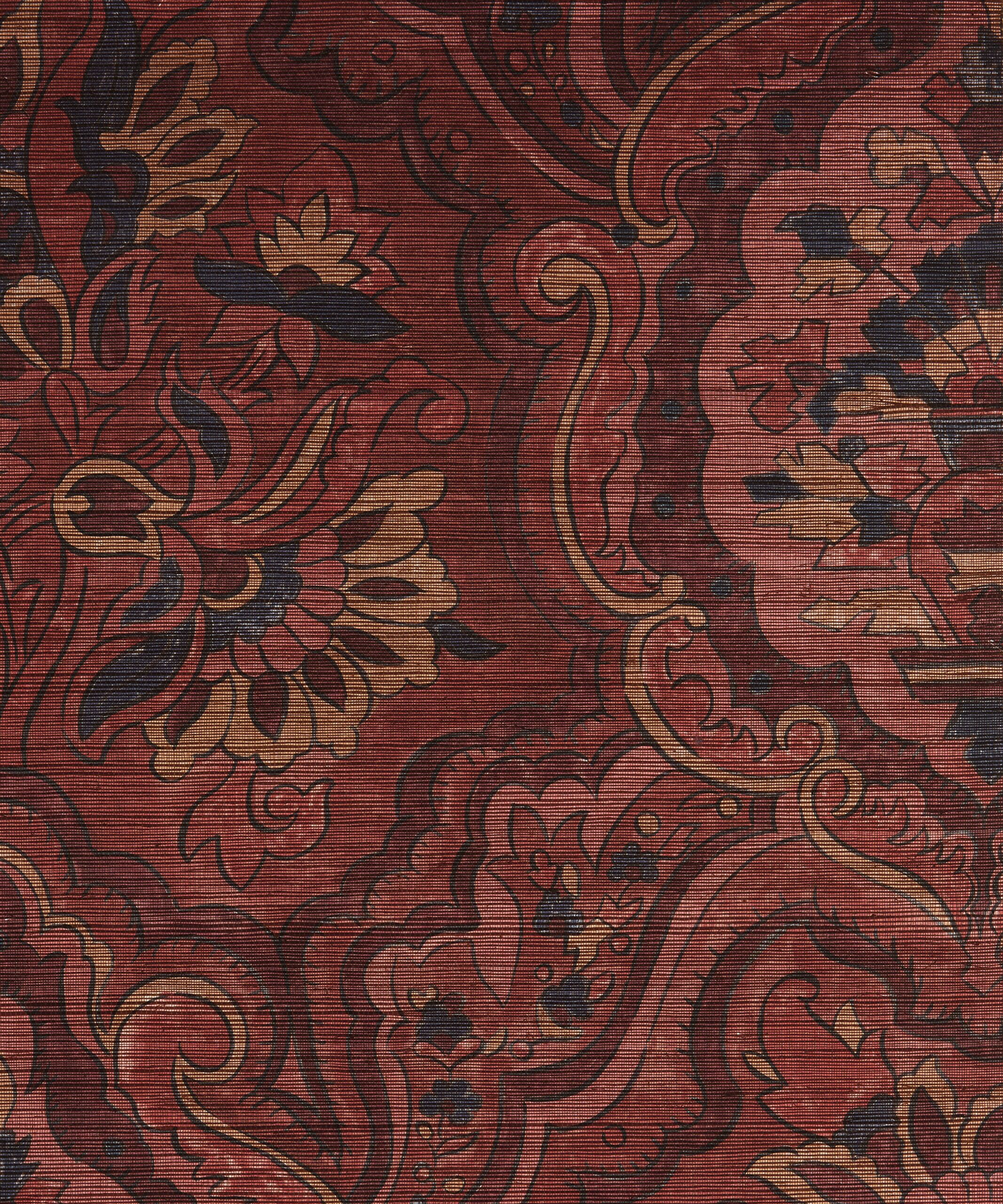 Charlton Wallpaper in Lacquer