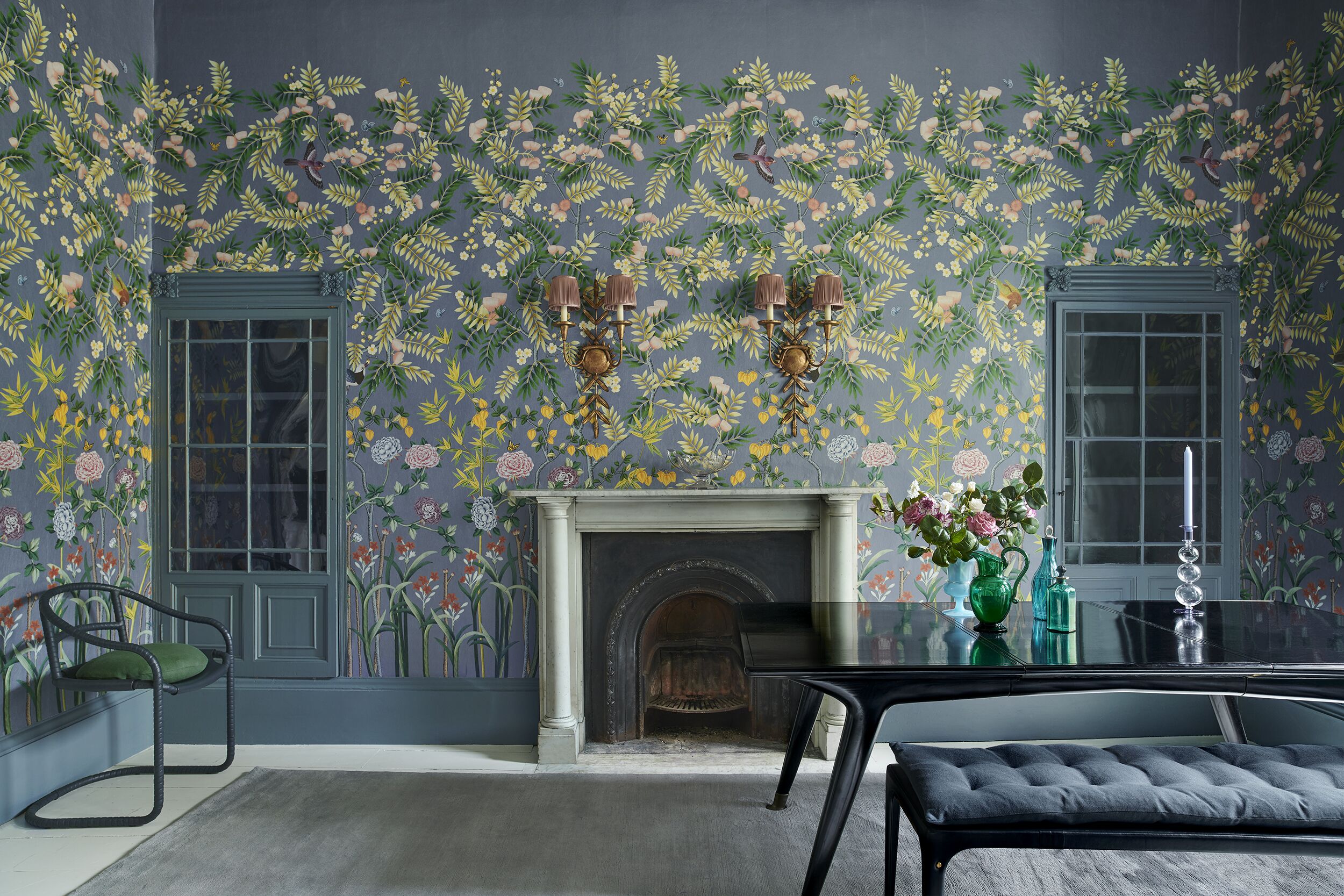 Duncombe in Smalt Blue - Indoor - Image 6