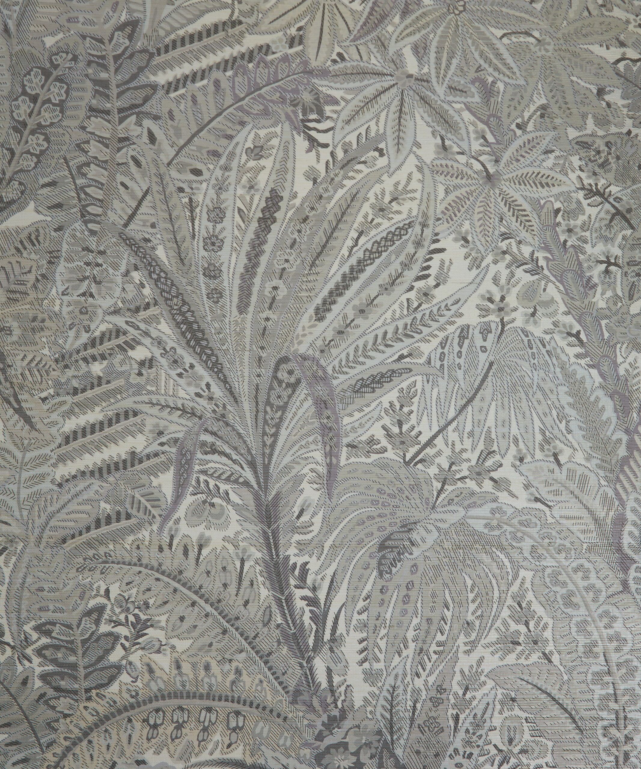 Cypress Voyage Wallpaper in Pewter - Image 4