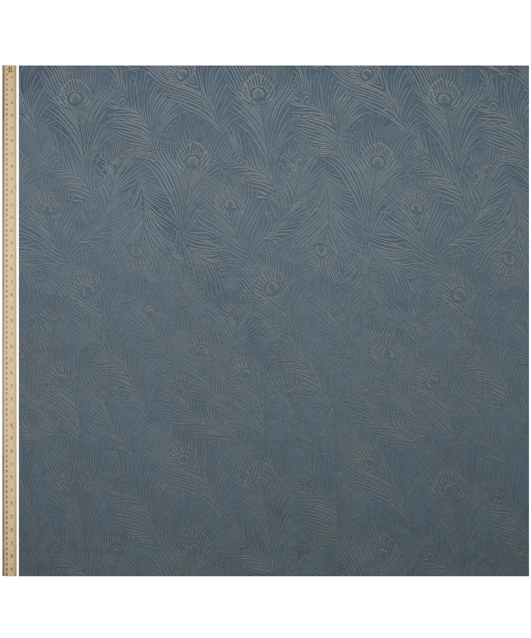 Hera Plume Dyed Jacquard in Pewter Blue - Indoor - Image 2
