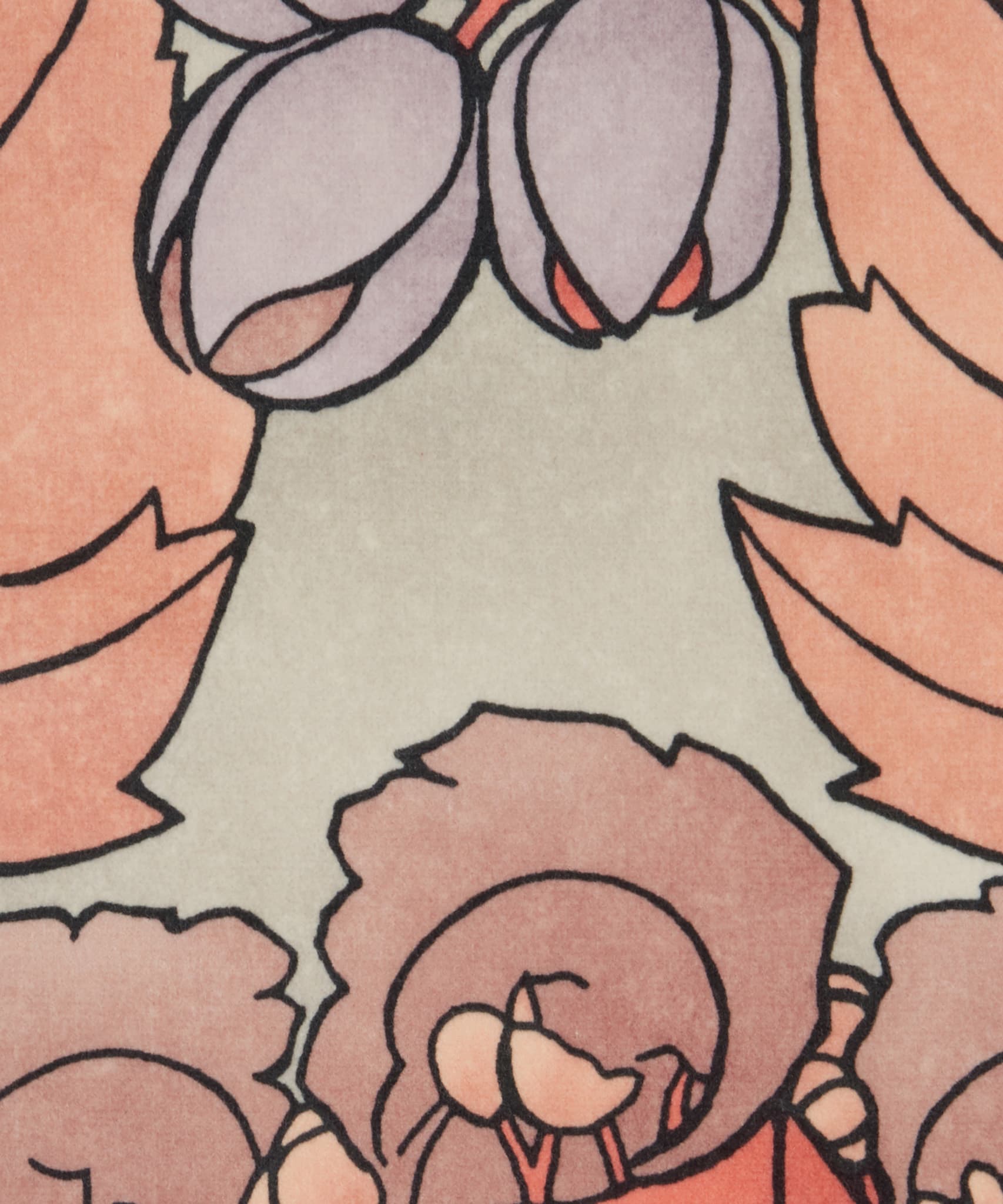 Regency Tulip Wellington Velvet in Lacquer - Indoor