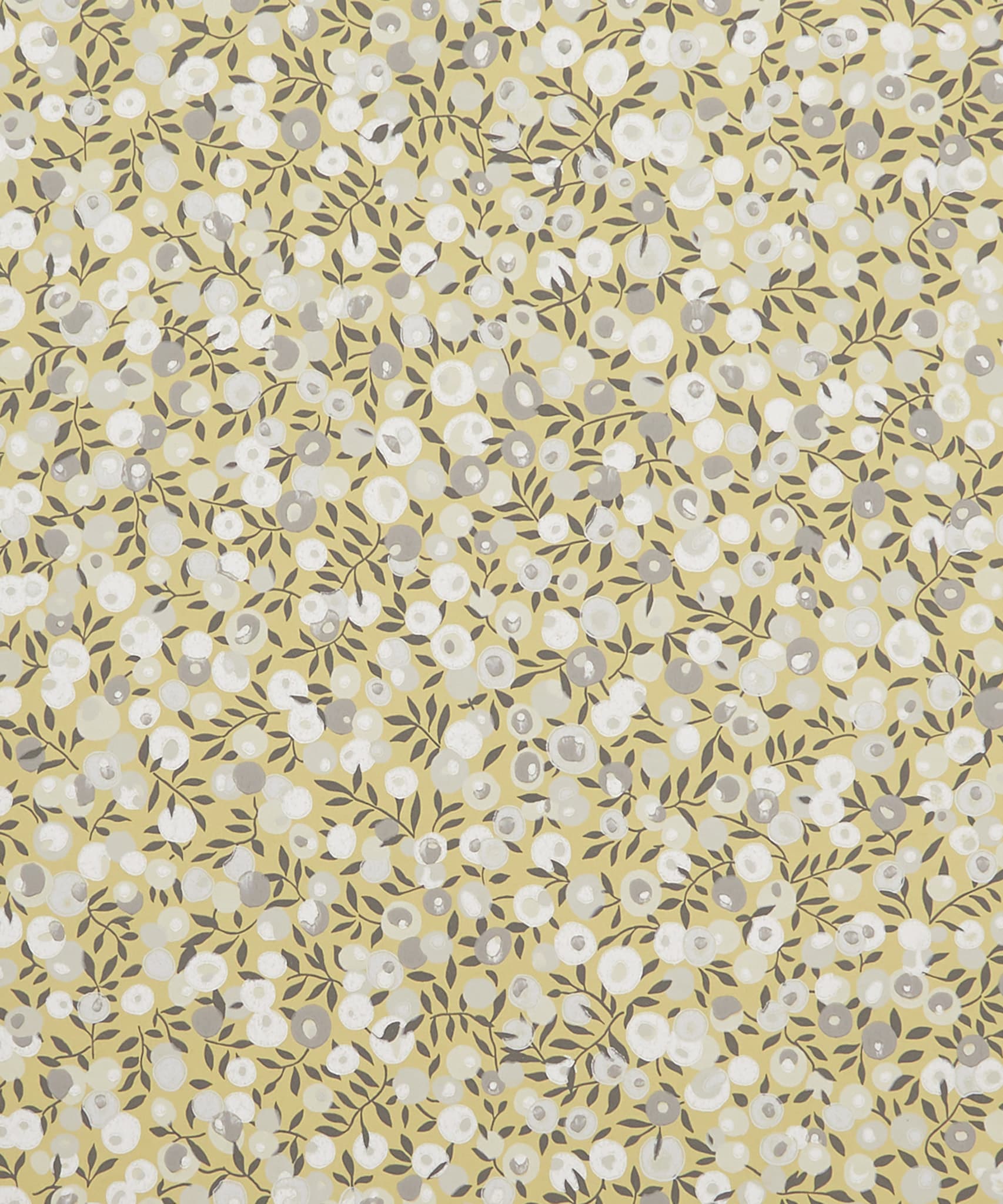 Wiltshire Blossom Wallpaper in Soft Fennel - Image 3