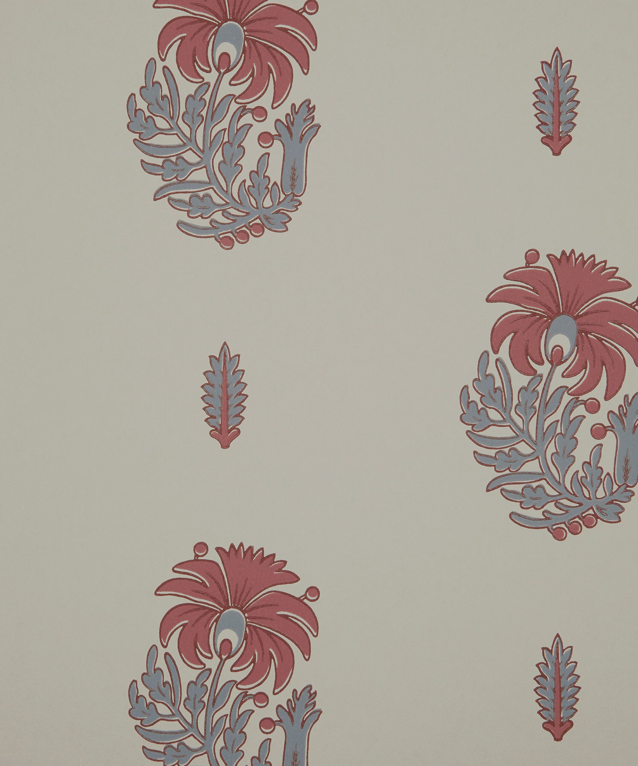 Palm Parade Wallpaper in Slipper - Image 2