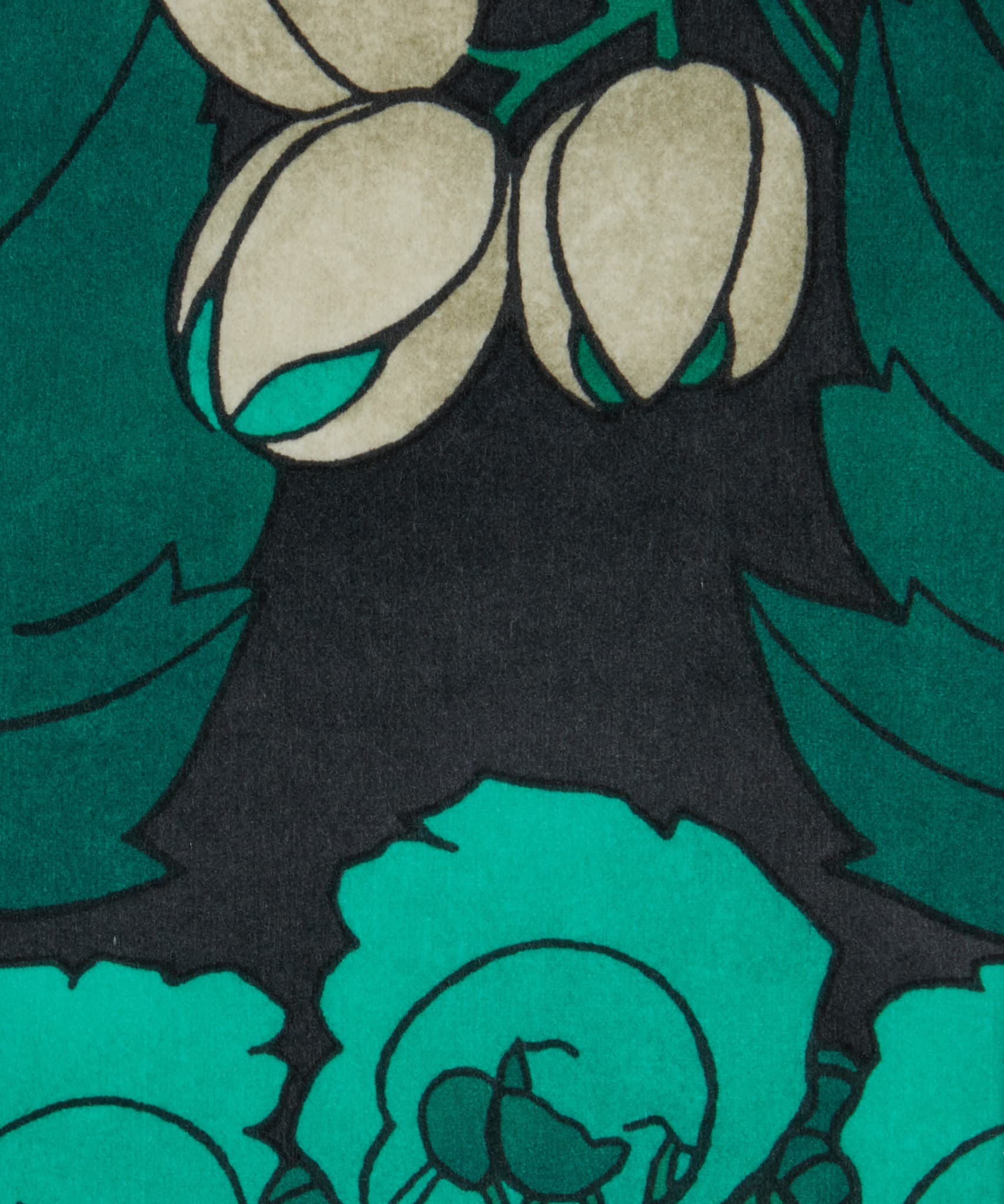 Regency Tulip Wellington Velvet in Jade - Indoor