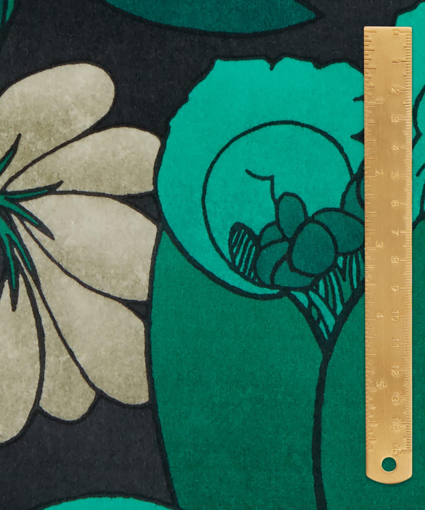 Regency Tulip Wellington Velvet in Jade - Indoor - Image 5