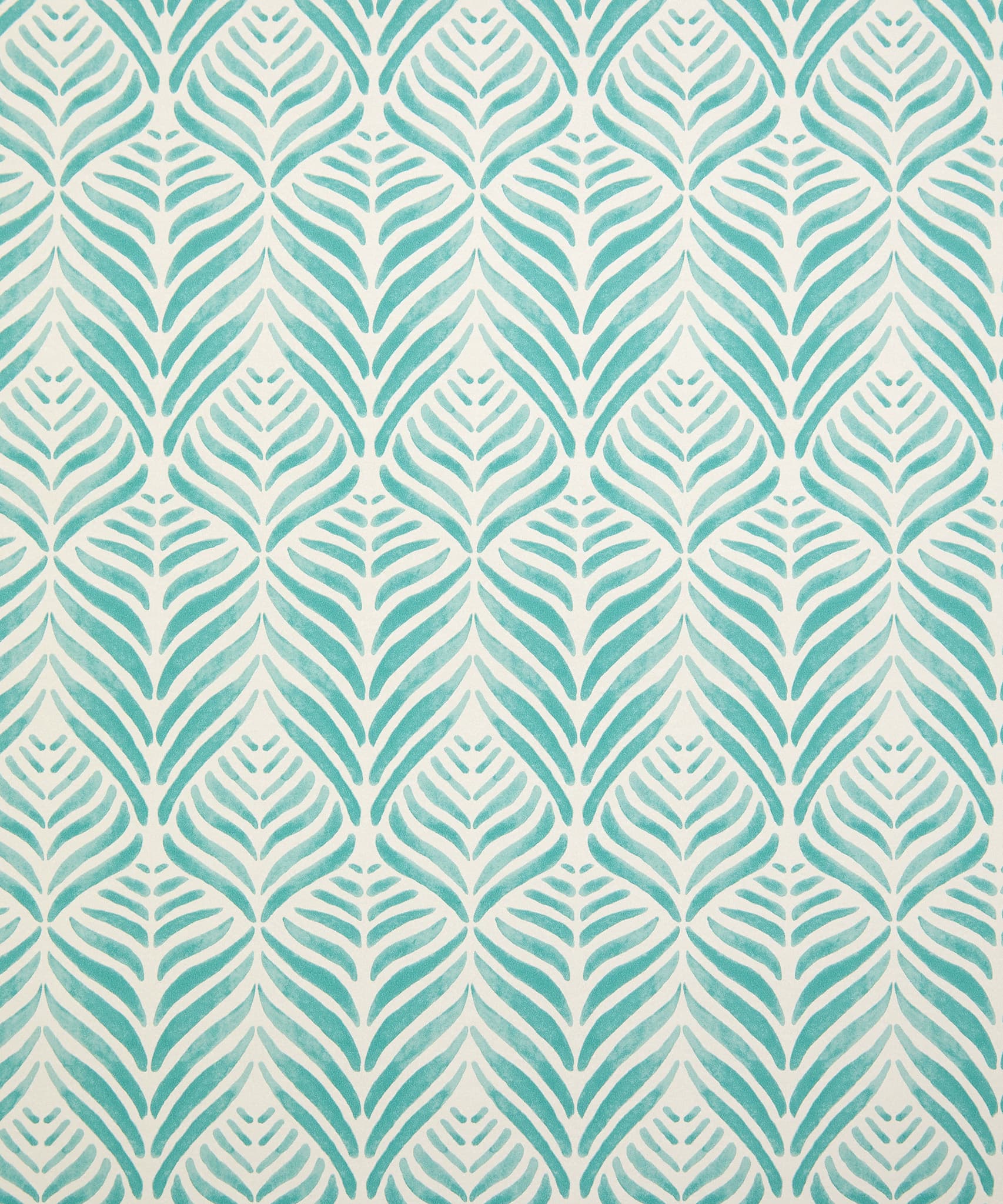 Quill Wallpaper in Jade