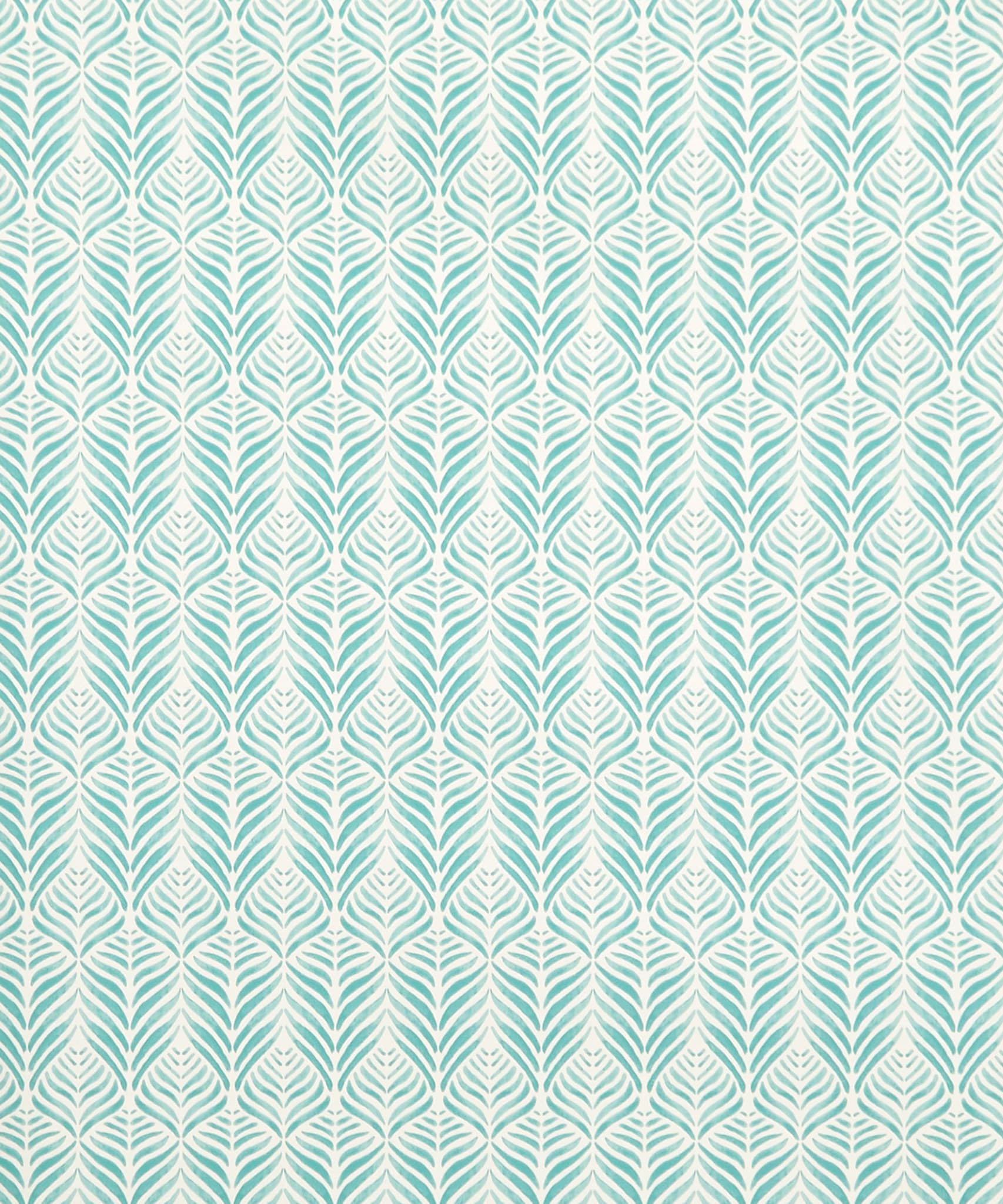 Quill Wallpaper in Jade - Image 3